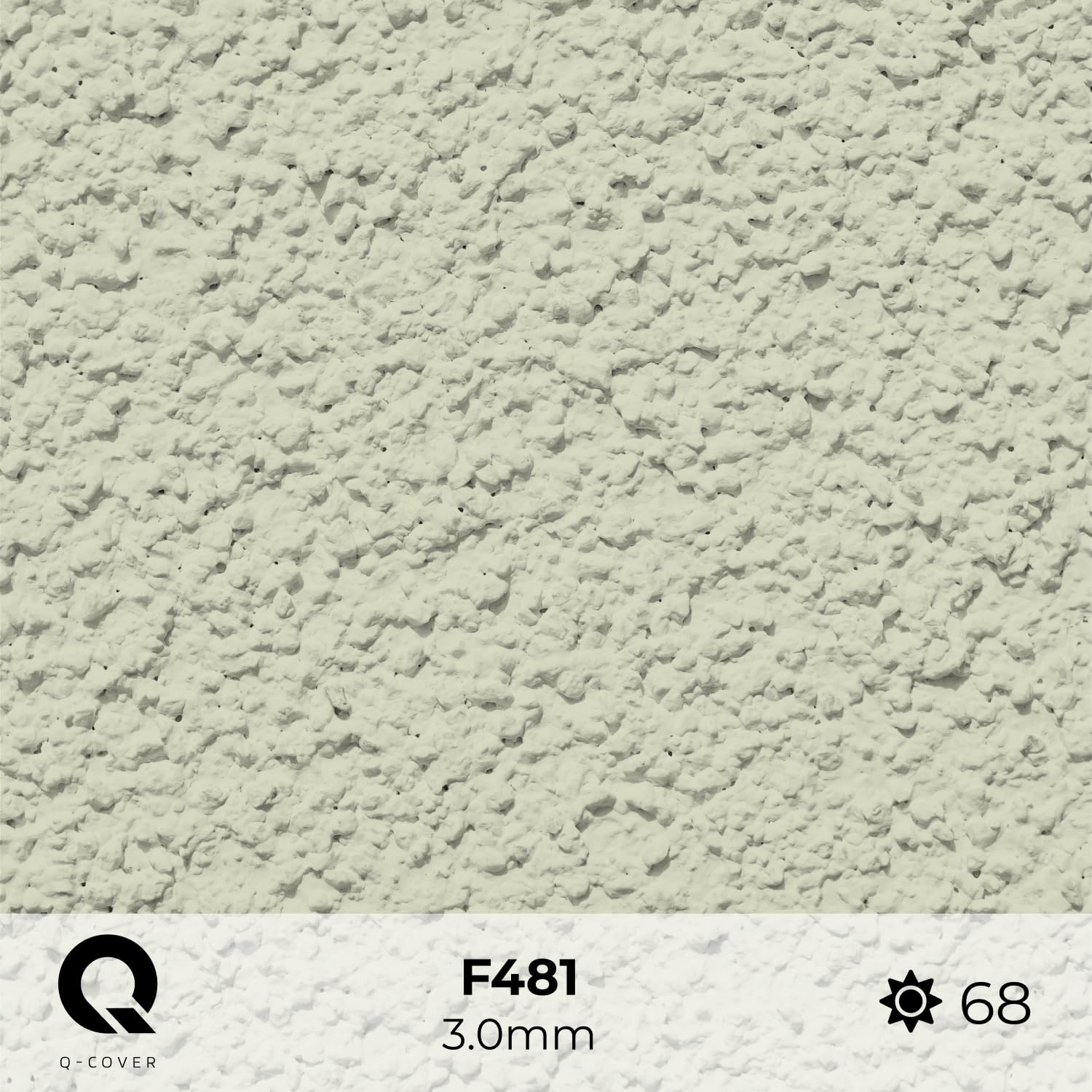 Intonaco In Resina Siliconica Bianco Velato Di Verde F481 7kg 3mm