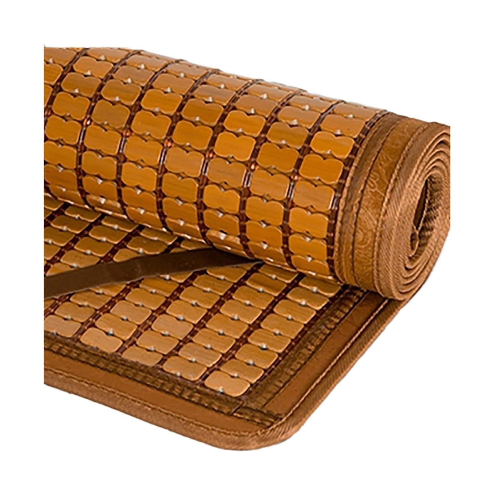 Summer Cooling Sleeping Pad Bamboo Cooling Mat Foldable Double-Sided Breathable Mattress Topper Multiple Sizes(180 * 220cm)