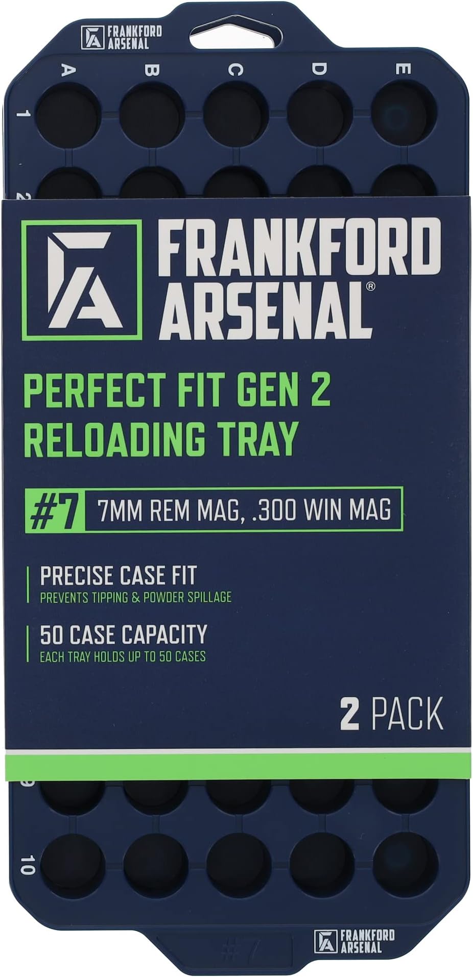 Frankford Arsenal Gen2 Reloading Tray#7 2pk