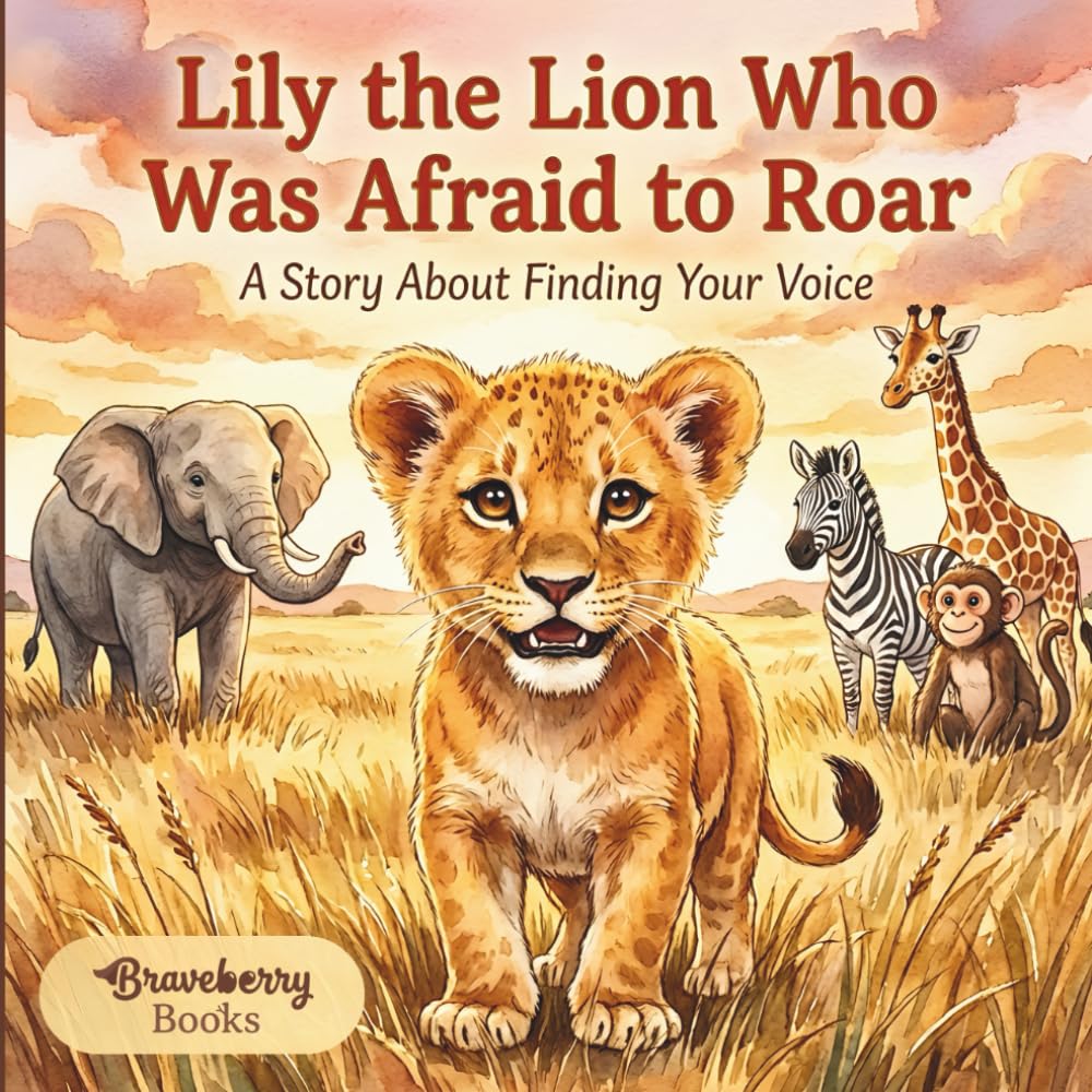 Lily the Lion Who Was Afraid to Roar: An Inspiring Story for Kids Ages 4–8 About Courage, Self-Expression, and Believing in Yourself