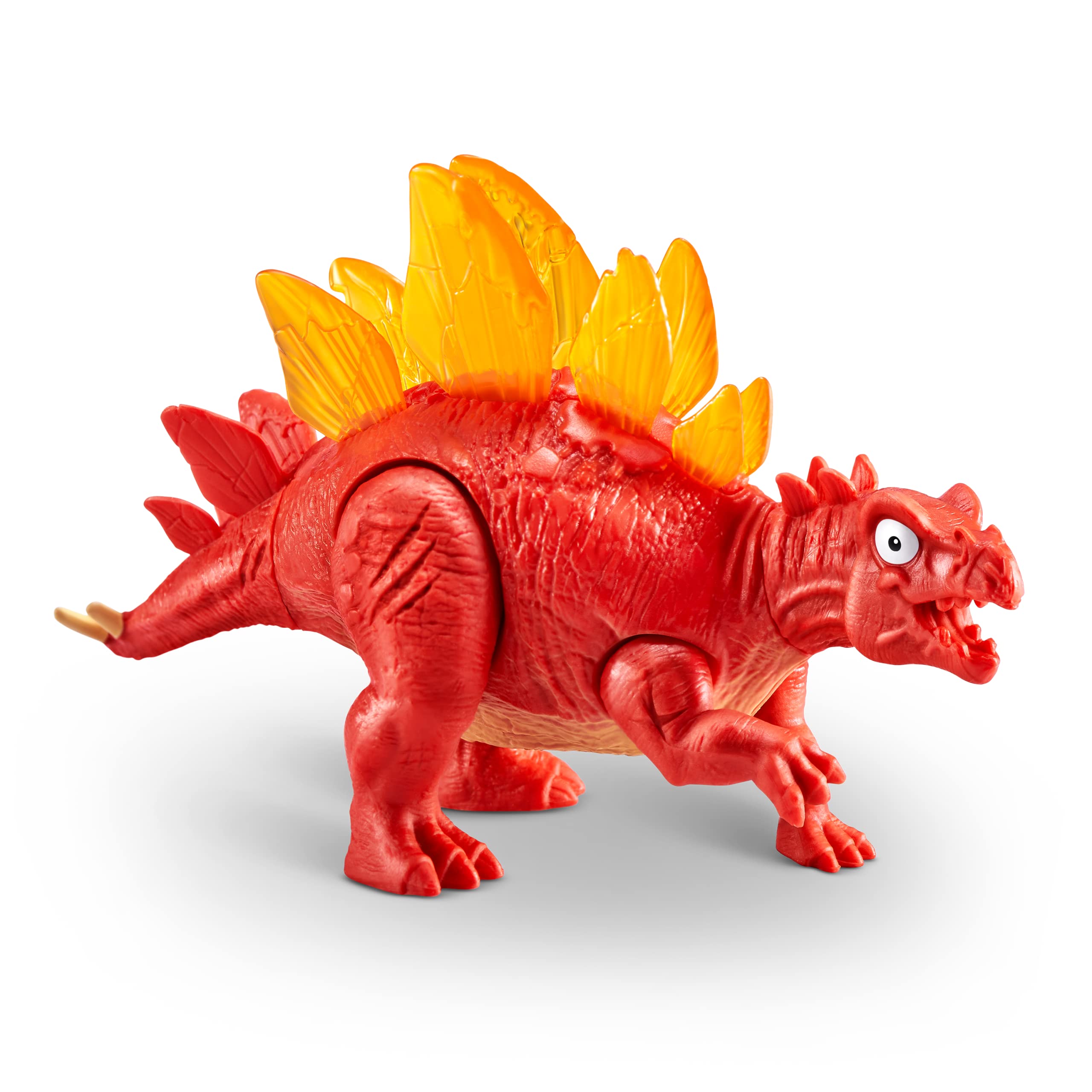 Smashers Mini Jurassic Light Up Dino Egg by ZURU, Stegosaurus, Collectible Egg, Volcano, Fossil Toy, Dinosaur Toys, T-Rex Toy for Boys and Kids, (Stegosaurus)