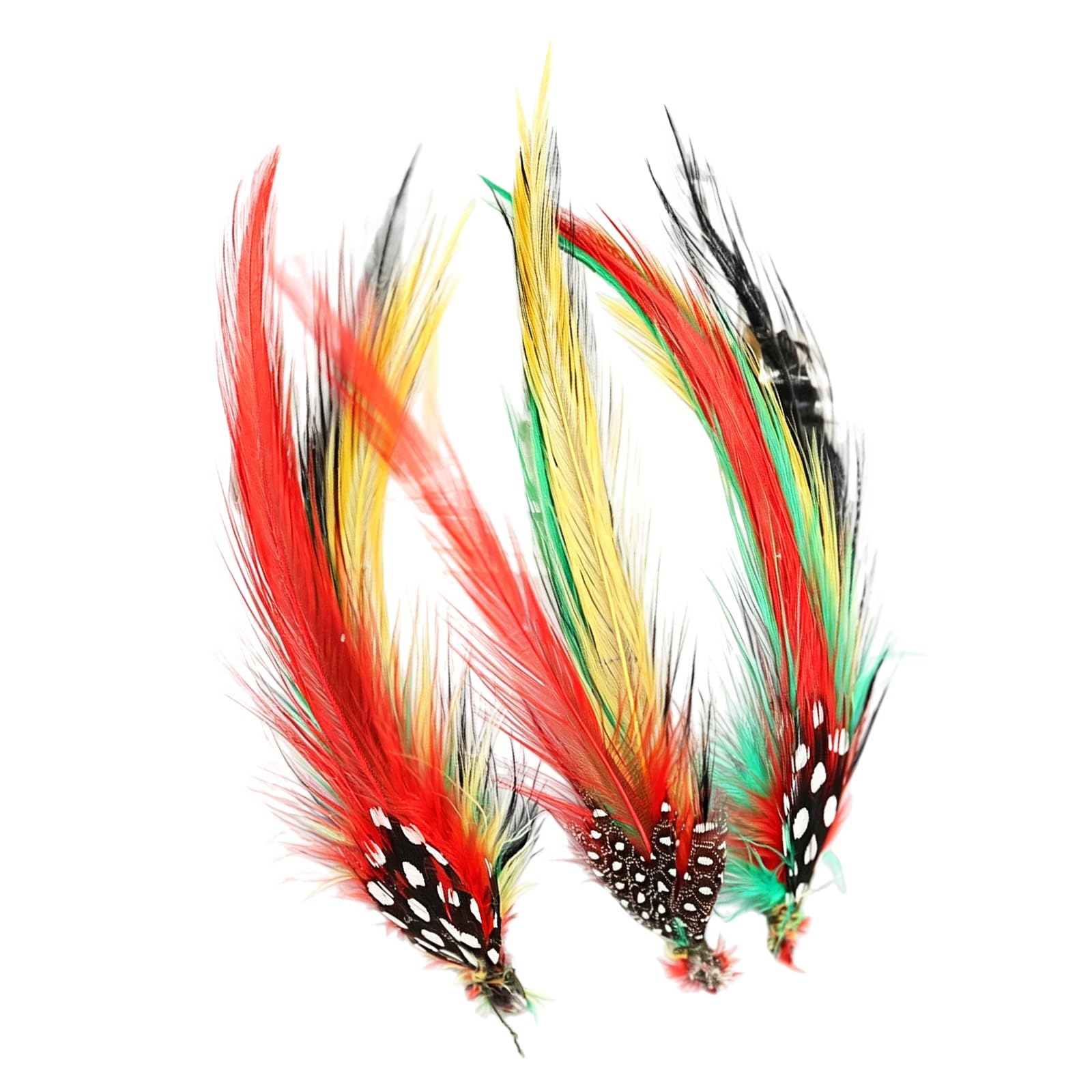 yanzunlrn 10Pieces Natural Colorful Plumage for Bouquets and Costume Decorations Sewing Embellishment Quills