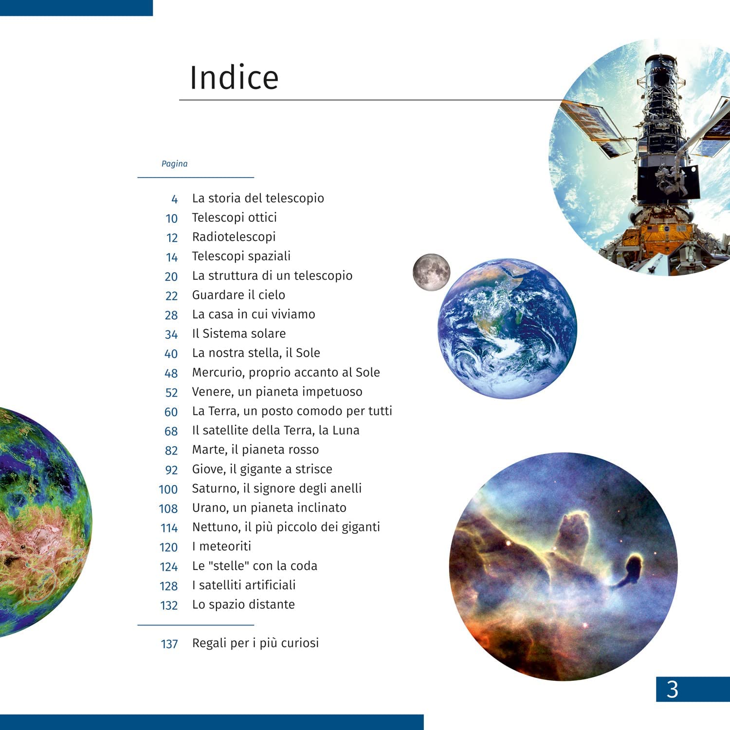 Telescopio Discovery Spark Travel 50 con libro in Italiano