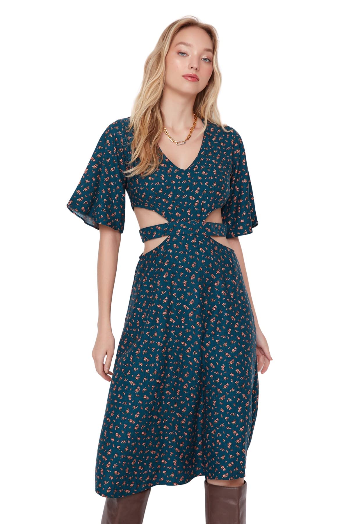 Trendyol Dress - Navy Blue - A-line