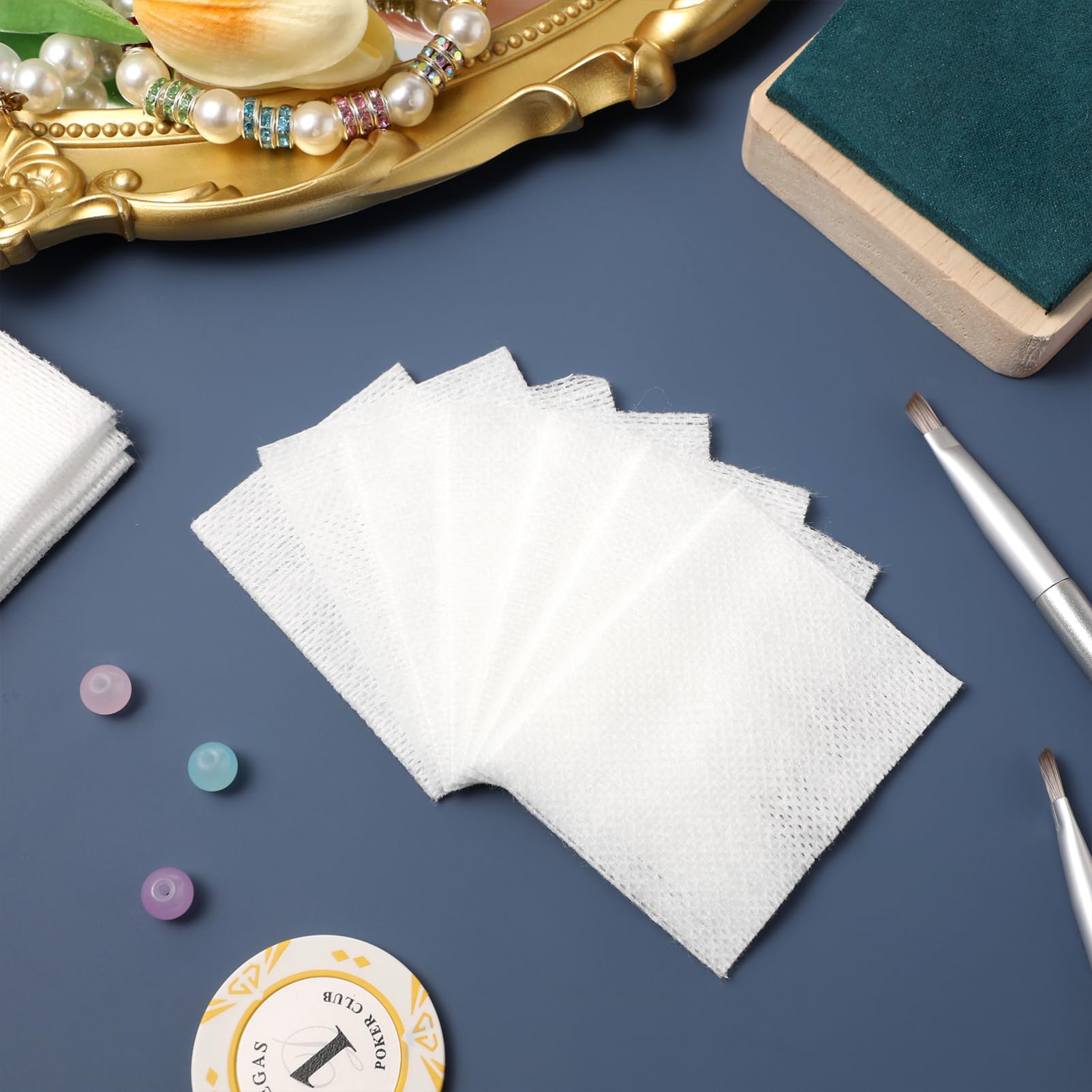 Beatifufu 5sets Soft Cotton Facial Pads Makeup Removal Pads for Women Reusable Solid Cotton for Face Cleansing 2packs*5