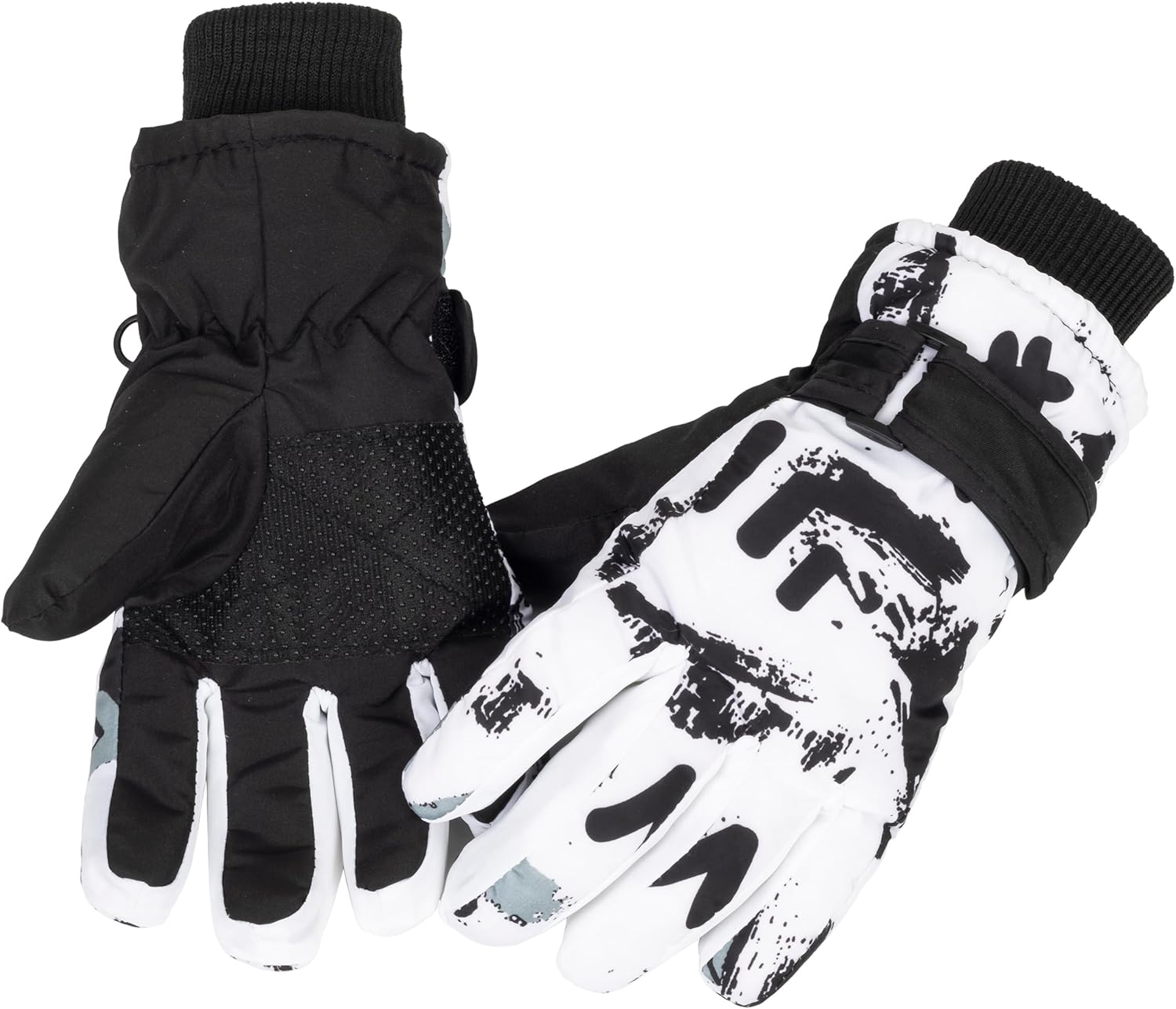 Kids Winter Gloves Boys-Girls Waterproof Ski Snow Cycling Gloves for Cold Weather 6-9 Years - Image 7