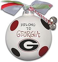 Vista 2 de Magnolia Lane 20172 Universidad de Georgia Bulldogs House Ornamento
