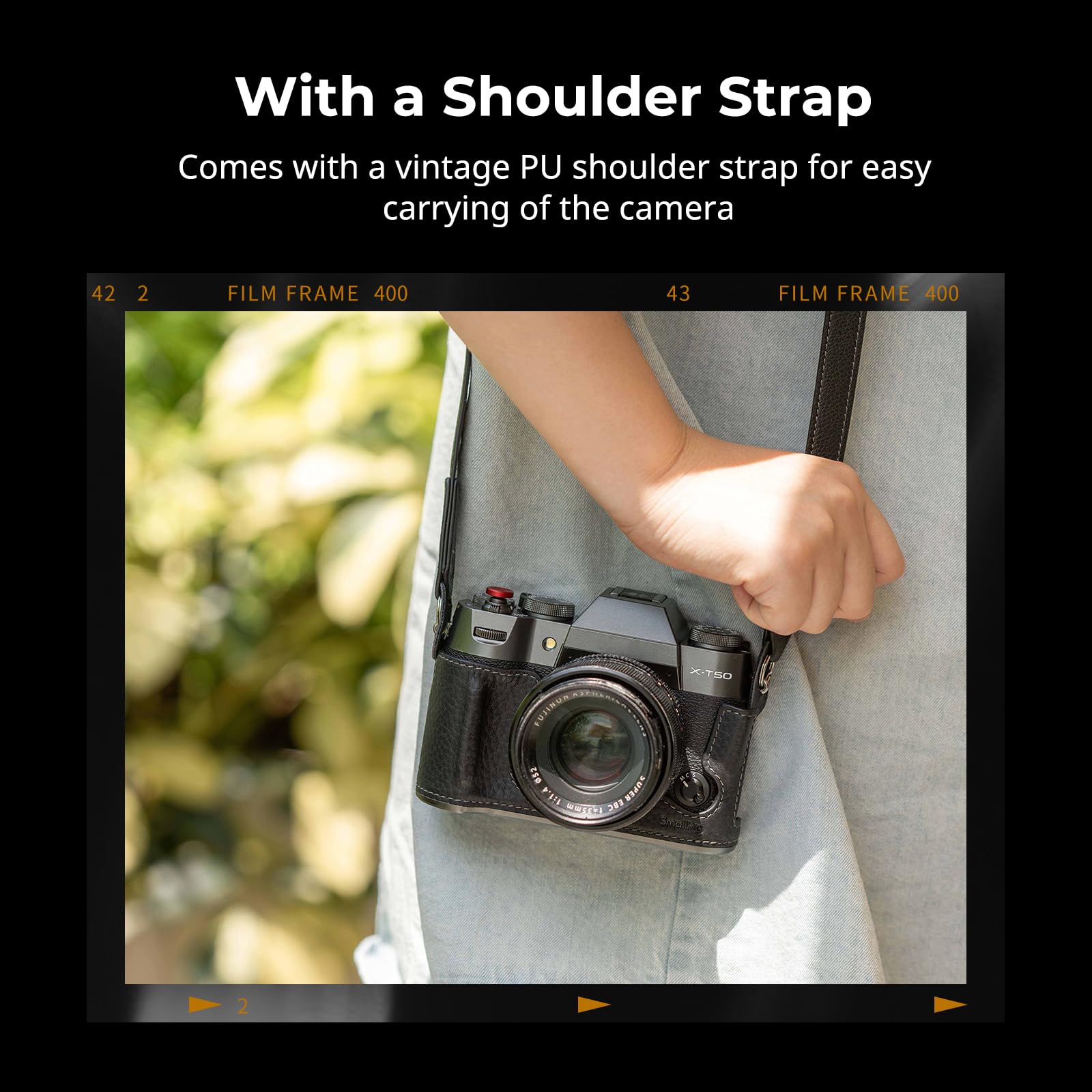 Amazon | [SMALLRIG] X-T50用 ハーフレザーケースキット