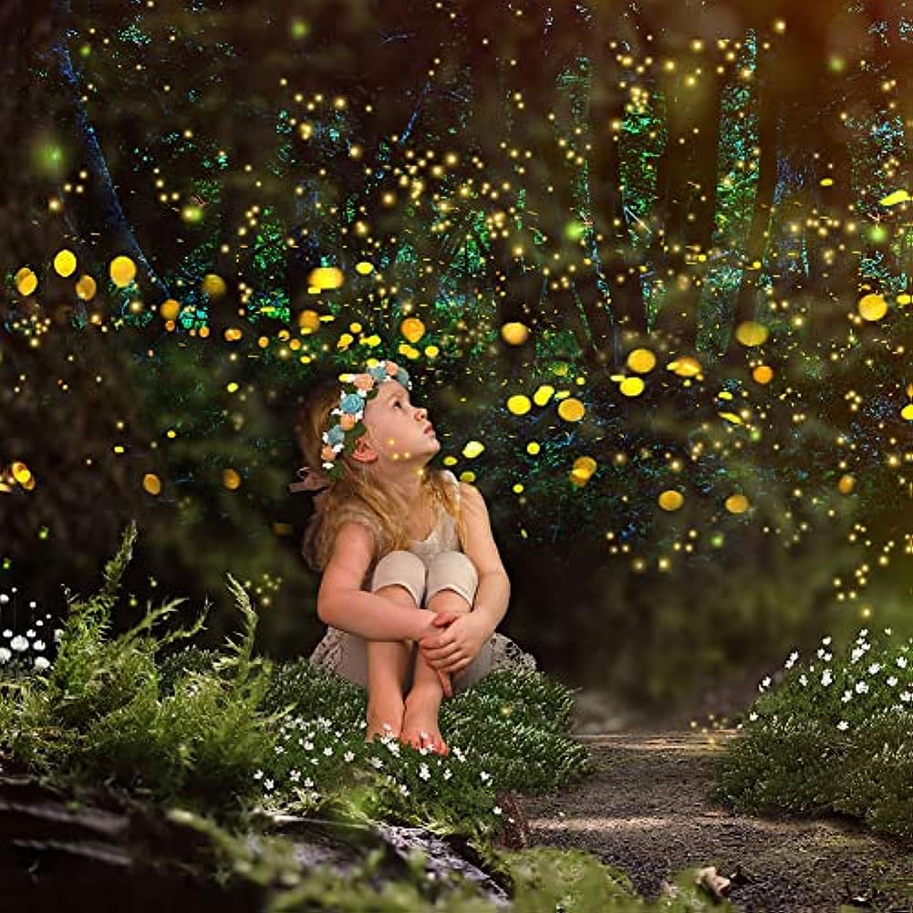 Luci da Giardino, Proiettore di Natale a Stella, Luce a lucciola Mobile a LED con Telecomando Impermeabile IP65 Giardino Esterno, Festival, Festa, Halloween, Luci Natalizie
