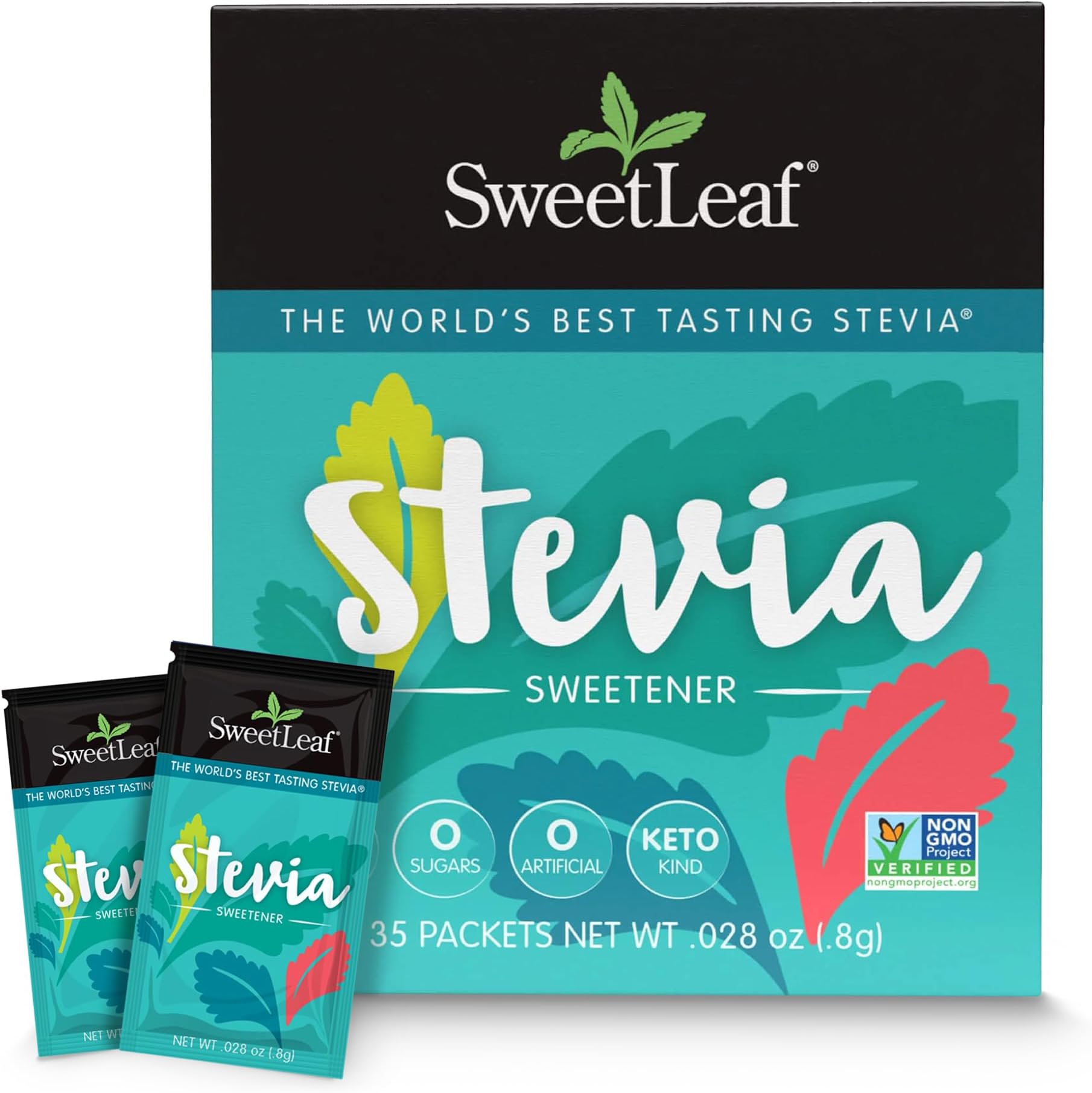 Pack of 1 x Sweet Leaf - 35 Packets