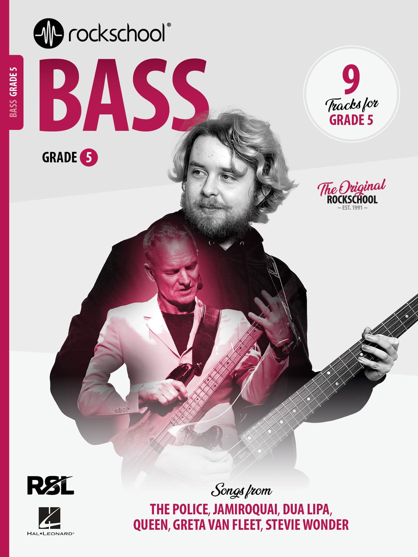 Rockschool: Bass - Grade 5 (2024) | Intermediate Bass Guitar Sheet Music for Students and Teachers | Contemporary Rock and Pop Exam Preparation Guide with 9 Tracks and Practice Exercises