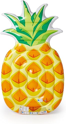 Intex Pineapple - Alfombrilla hinchable 85 x 49 pulgadas