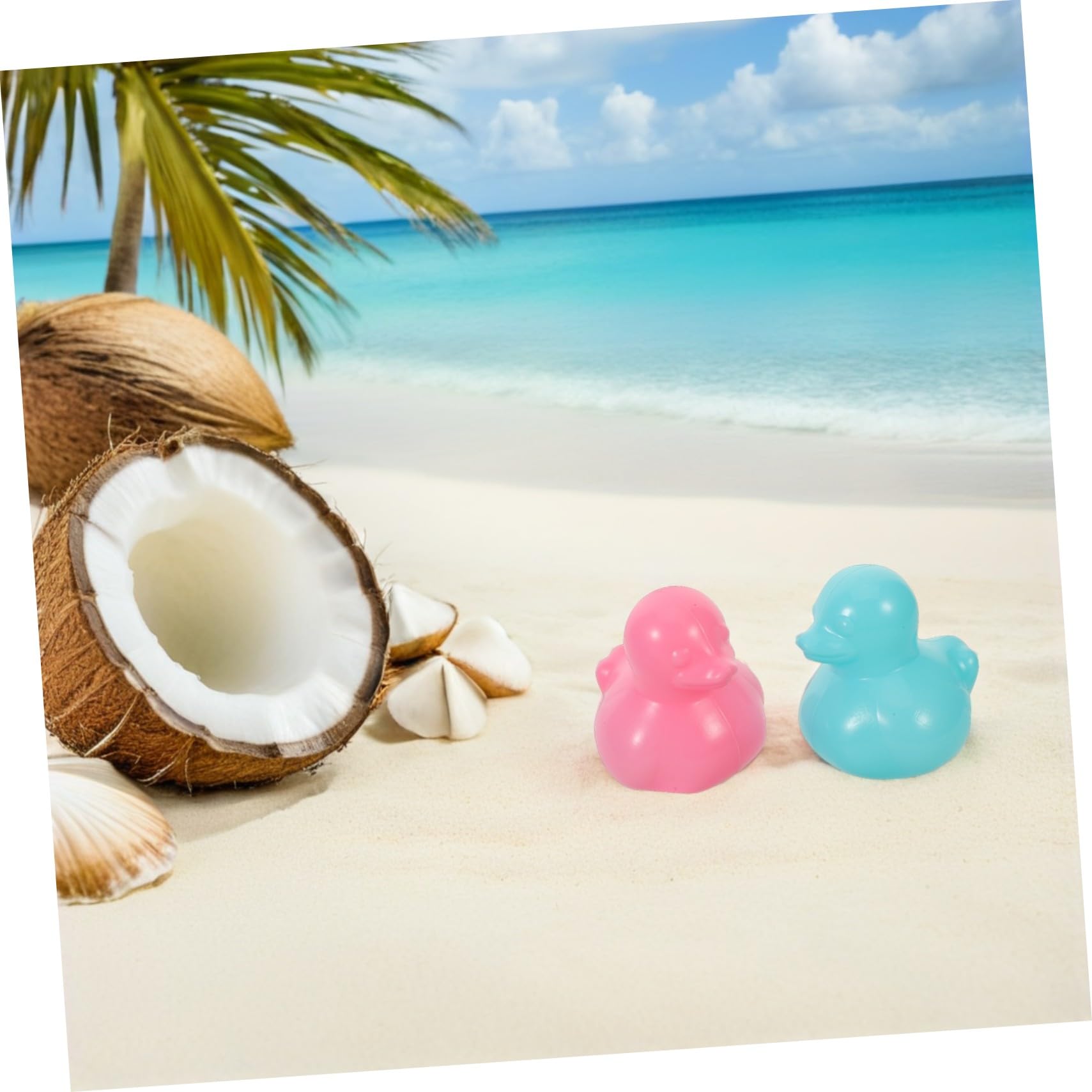 TOYANDONA 64pezzi Giocattoli per Ragazzo Ragazza Ragazza per Piscina Accessori per Bagnetto Palline Colorate Forma di Anatra Giocattoli per Doccia Giocattolo per Bagnetto per Ragazzo