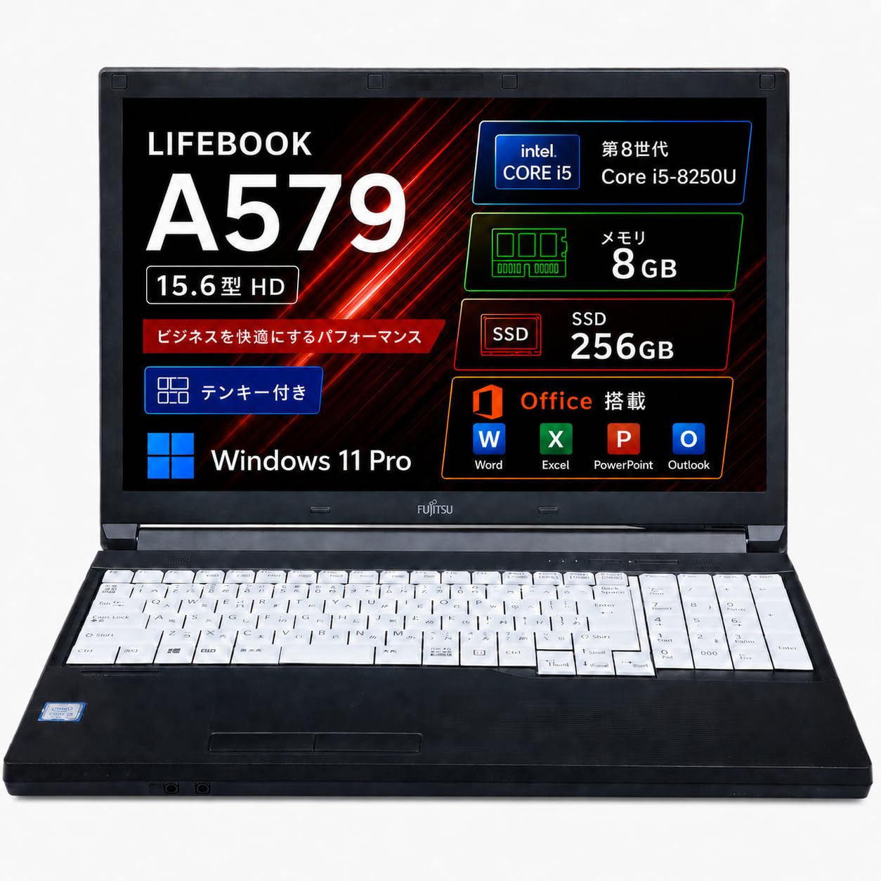 Amazon.co.jp: 【整備済み品】富士通 ノートパソコン LifeBook A579