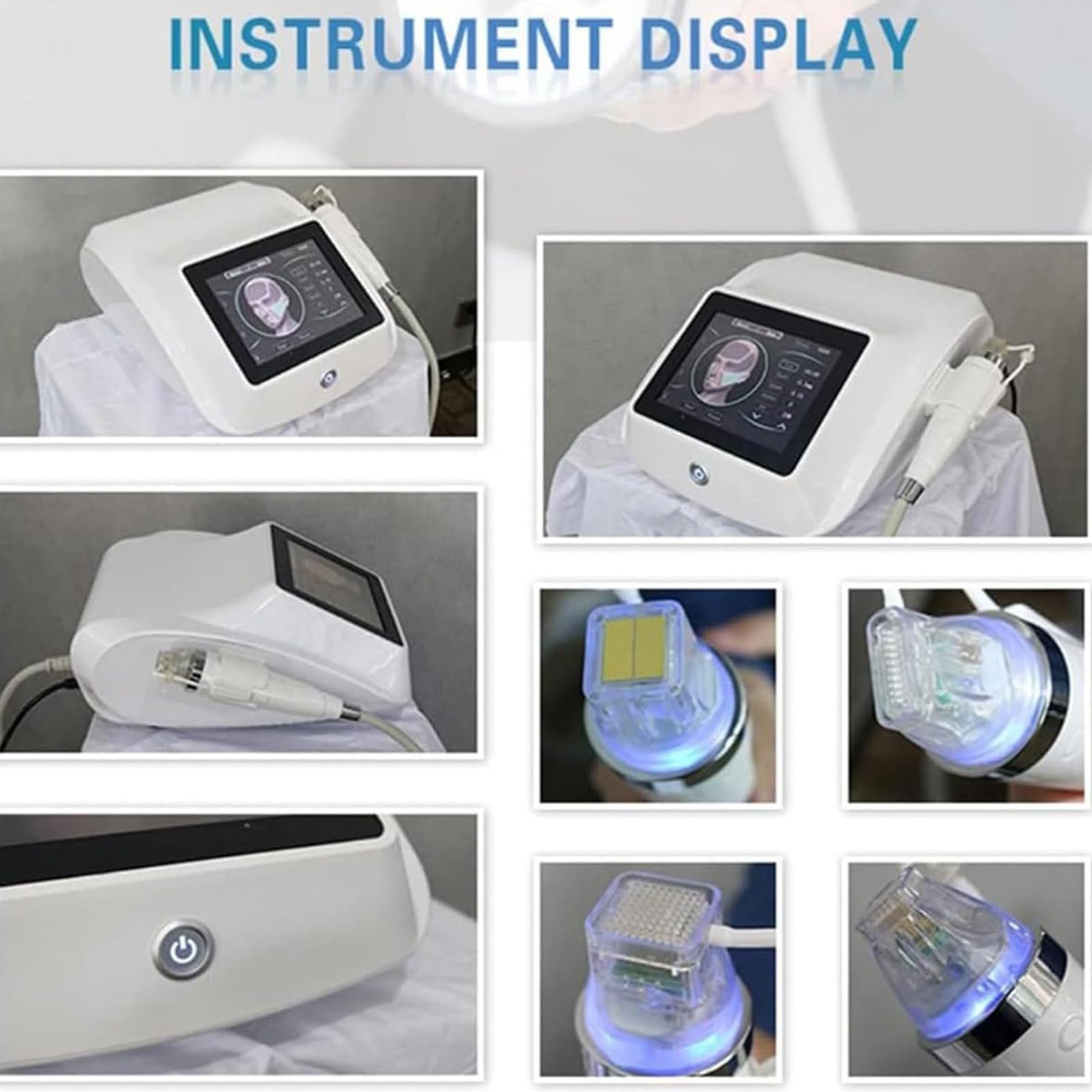 Máquina De Estiramiento Facial con Microagujas De Radiofrecuencia Fraccionada para Terapia De Eliminación De Arrugas,Belleza Facial,para Rejuvenecimiento Piel Y Eliminación De Estrías