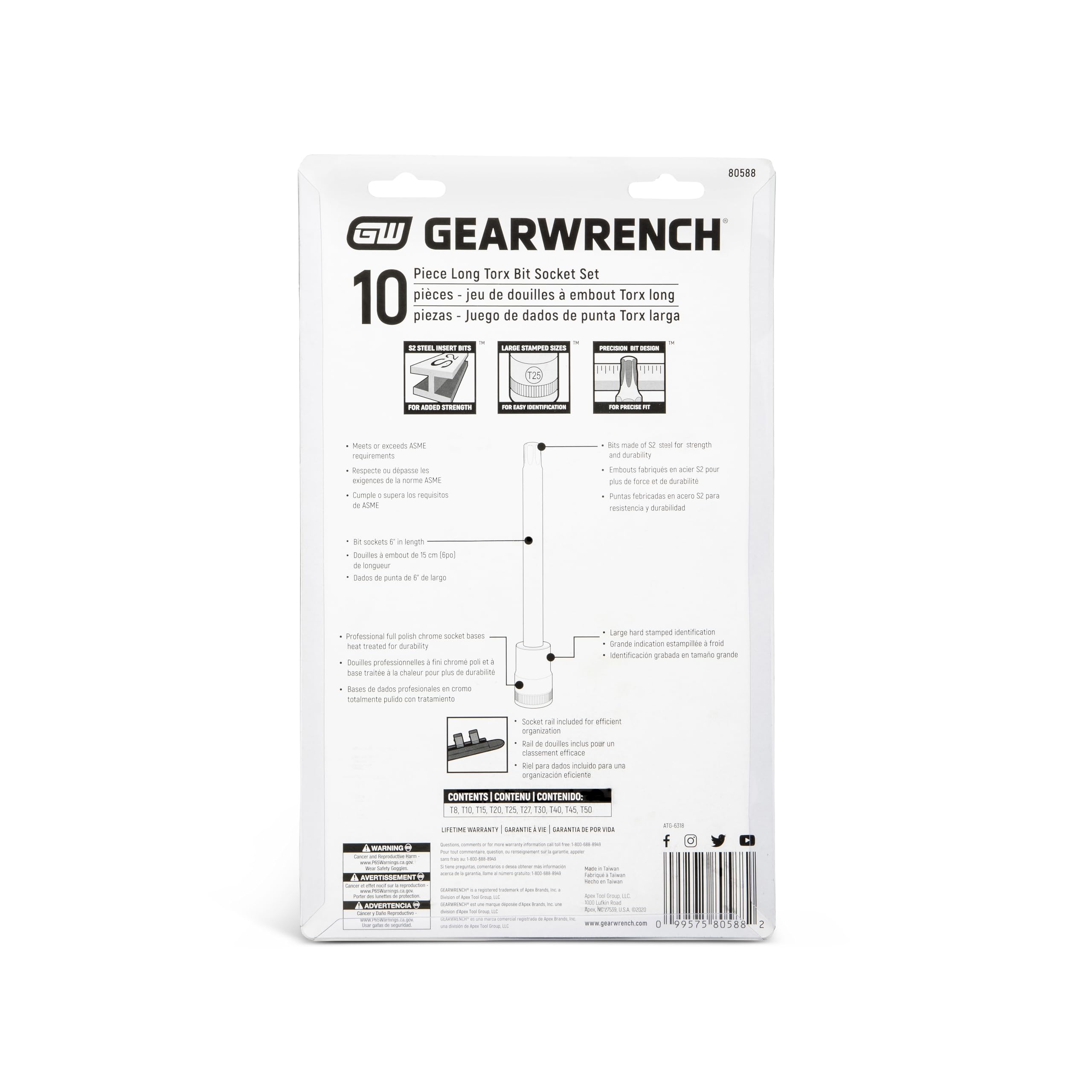 Amazon.com: GEARWRENCH 10 Pc. 1/4