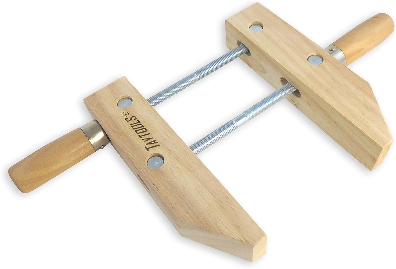 Taytools 388015 8 Inch Wooden Hand Screw Clamp for Woodworking (1, 8 inch), Bar Clamps Amazon