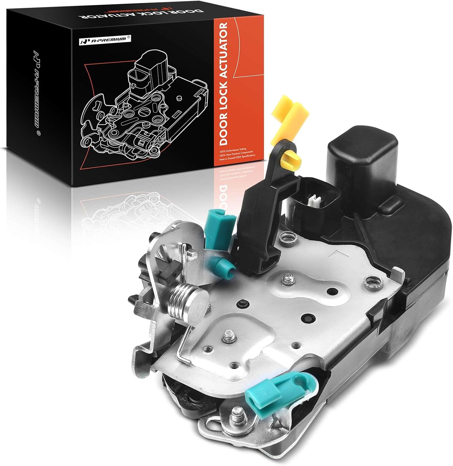 A-Premium Rear Left Driver Side Door Lock Actuator Compatible with Dodge Durango 2004-2009 & Chrysler Aspen 2007-2009