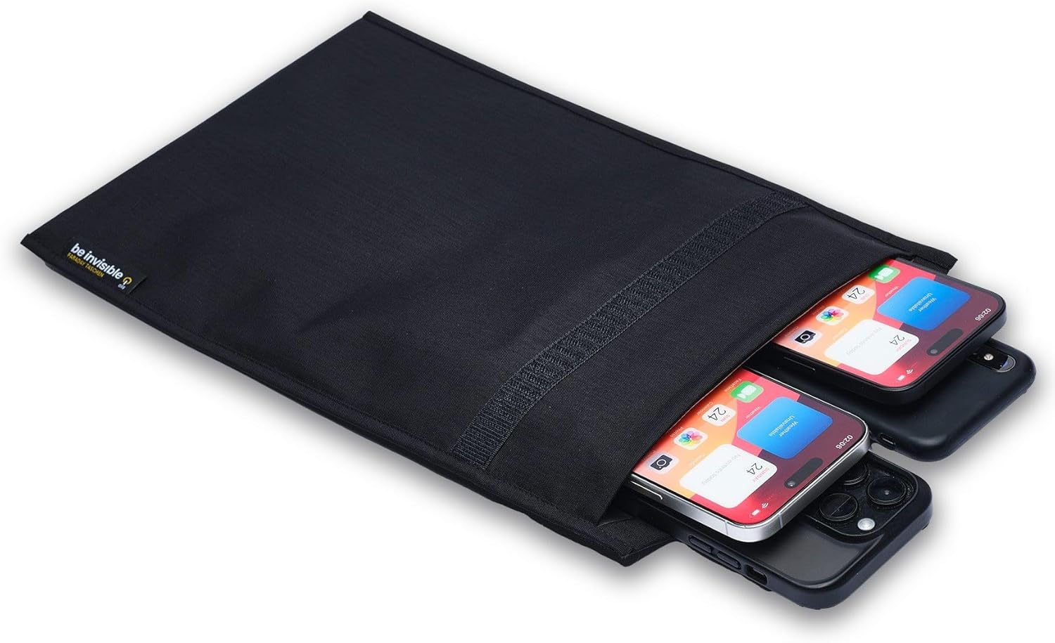 Faraday Mobile Phone Protective Case Signal Blocker Against Hacking, Tracking & Keyless-Go RFID Protection for Smartphone, Credit Cards & Car Keys Cordura Soft Bag SL4