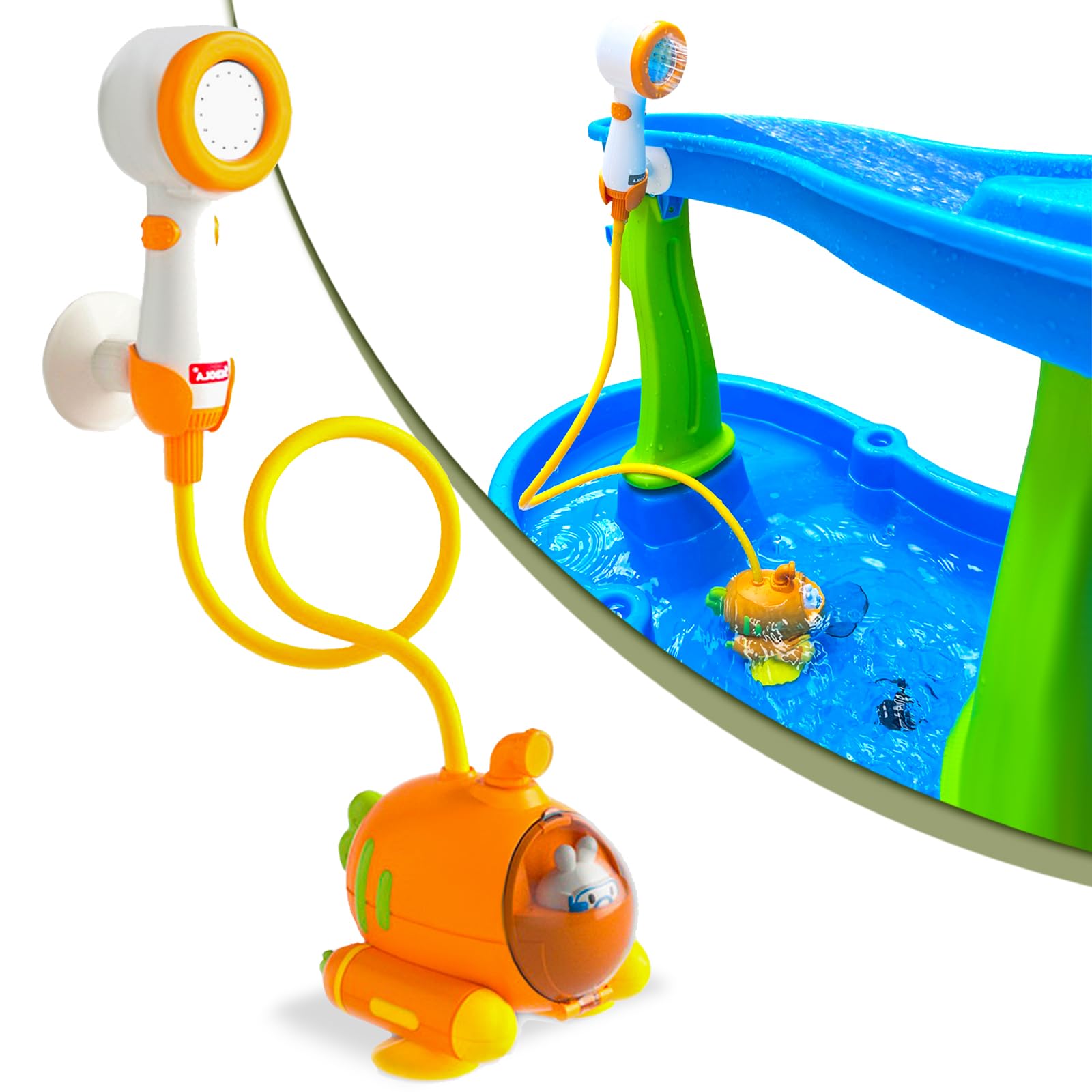 Water Table Pump,Water Pump for Stpe2 Water Table,Kids Water Table Accessories,Fun Summer Outdoor Water Game Toys for Kids