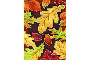 Toland Home Garden Double Sided Garden Flag for Fall, Adds a Festive...