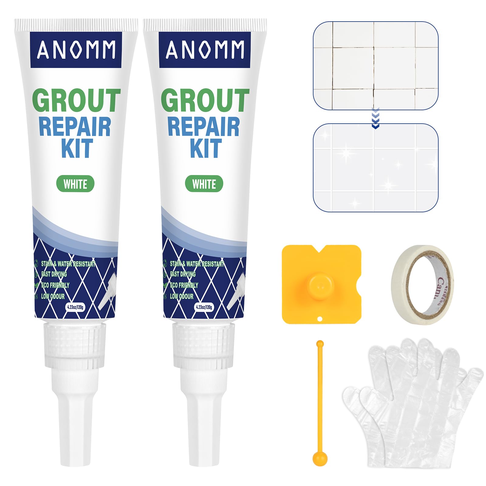 Stucco In Pasta AXTON Antimuffa 500 G Bianco | Leroy Merlin - Foto 13