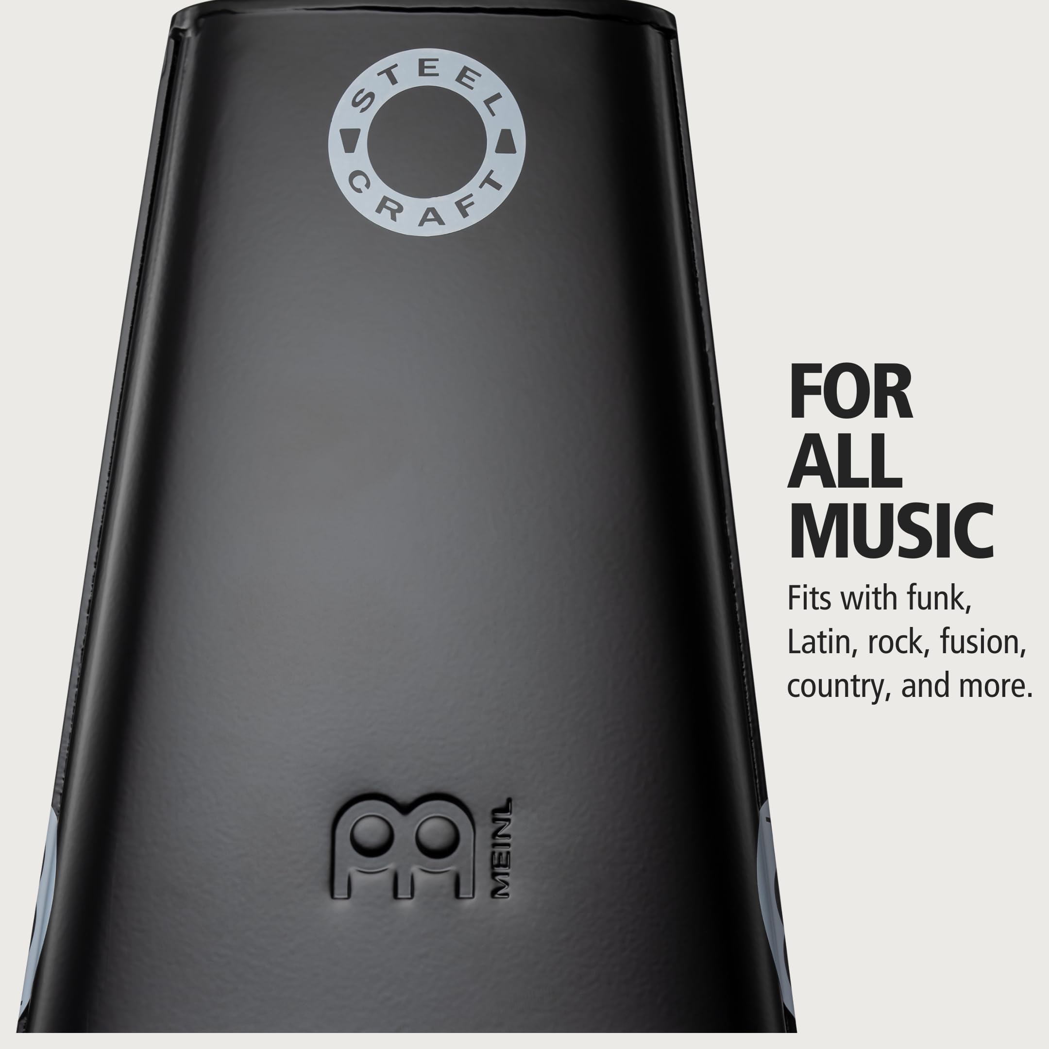 Meinl Percussion Scl70-bk Acier Craft Line Timbalero Cowbell