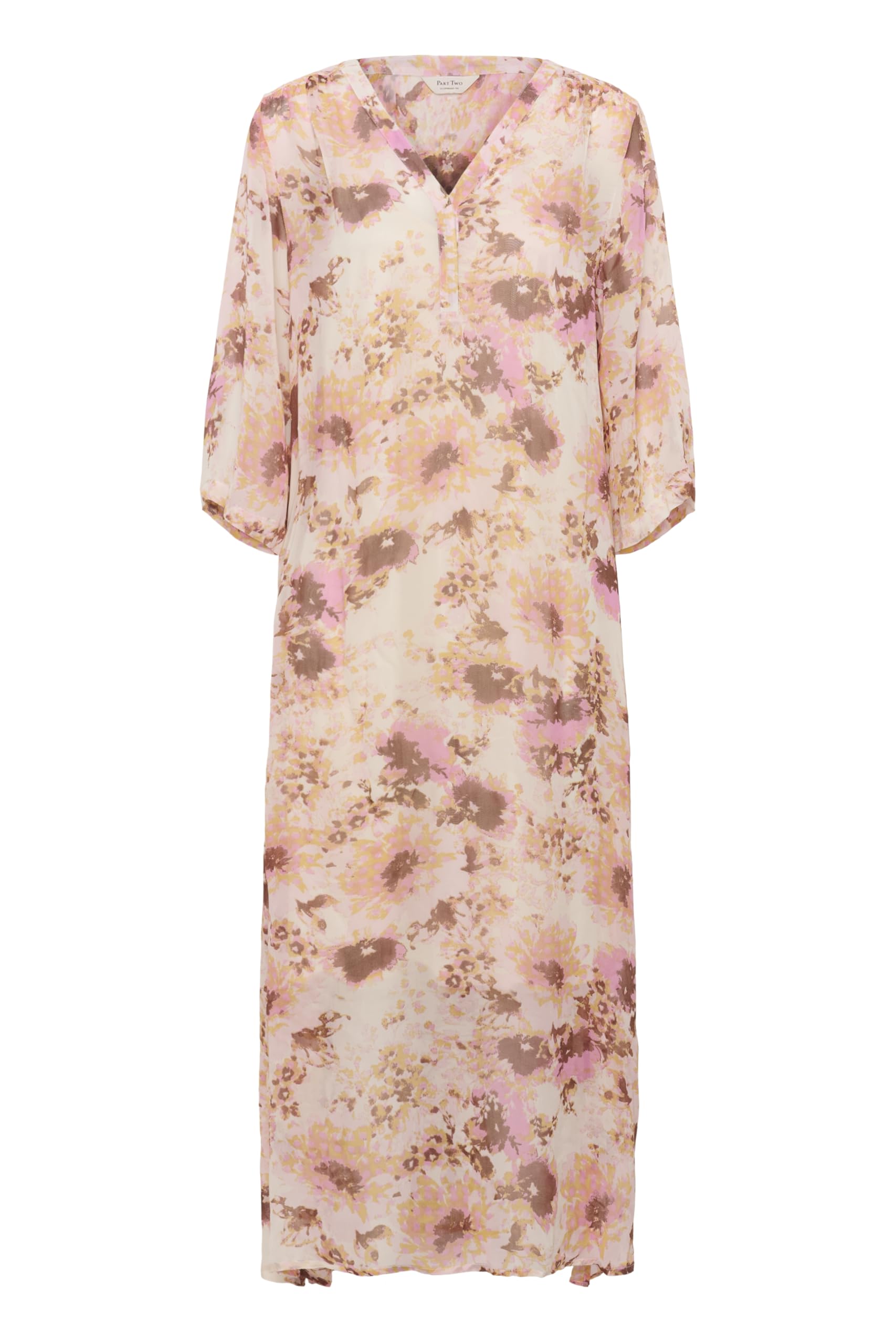 Part Two BeritPW Regular Fit 3/4 Sleeve Dress
