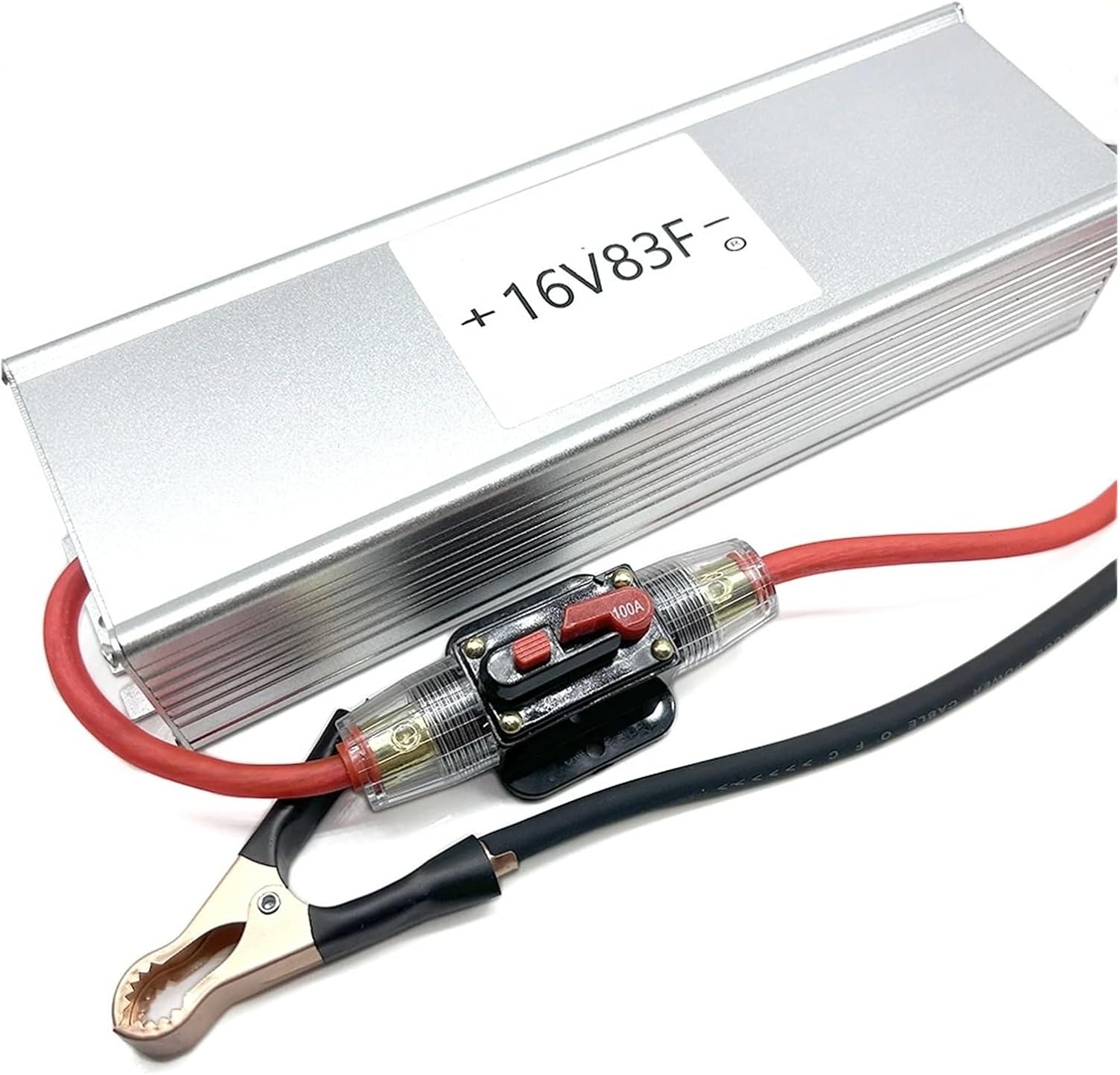 1 set 16V 83F automotive rectifier module 2.7V 500F series connection set with battery lead clip