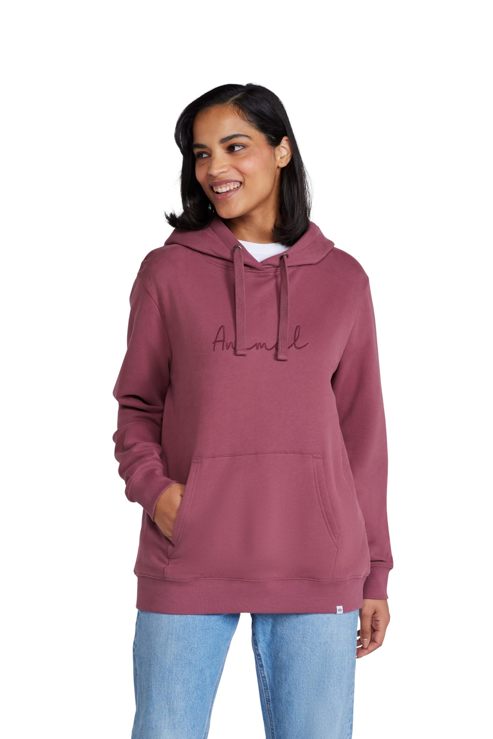 Maya Womens Hoodie - Burgundy