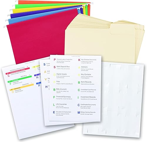 Smead Kit de cajones Life Documents (92015)