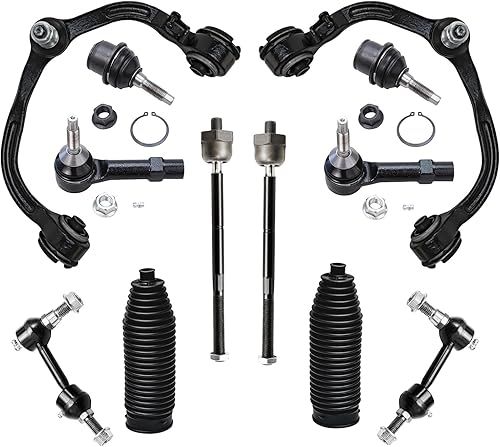 Miniatura 14 de Detroit Axle - Kit de suspensión frontal de 12 piezas para Toyota Corolla 2003 2004 2005 2006 2007 2008, 2 brazos de control inferiores, 2 rótulas