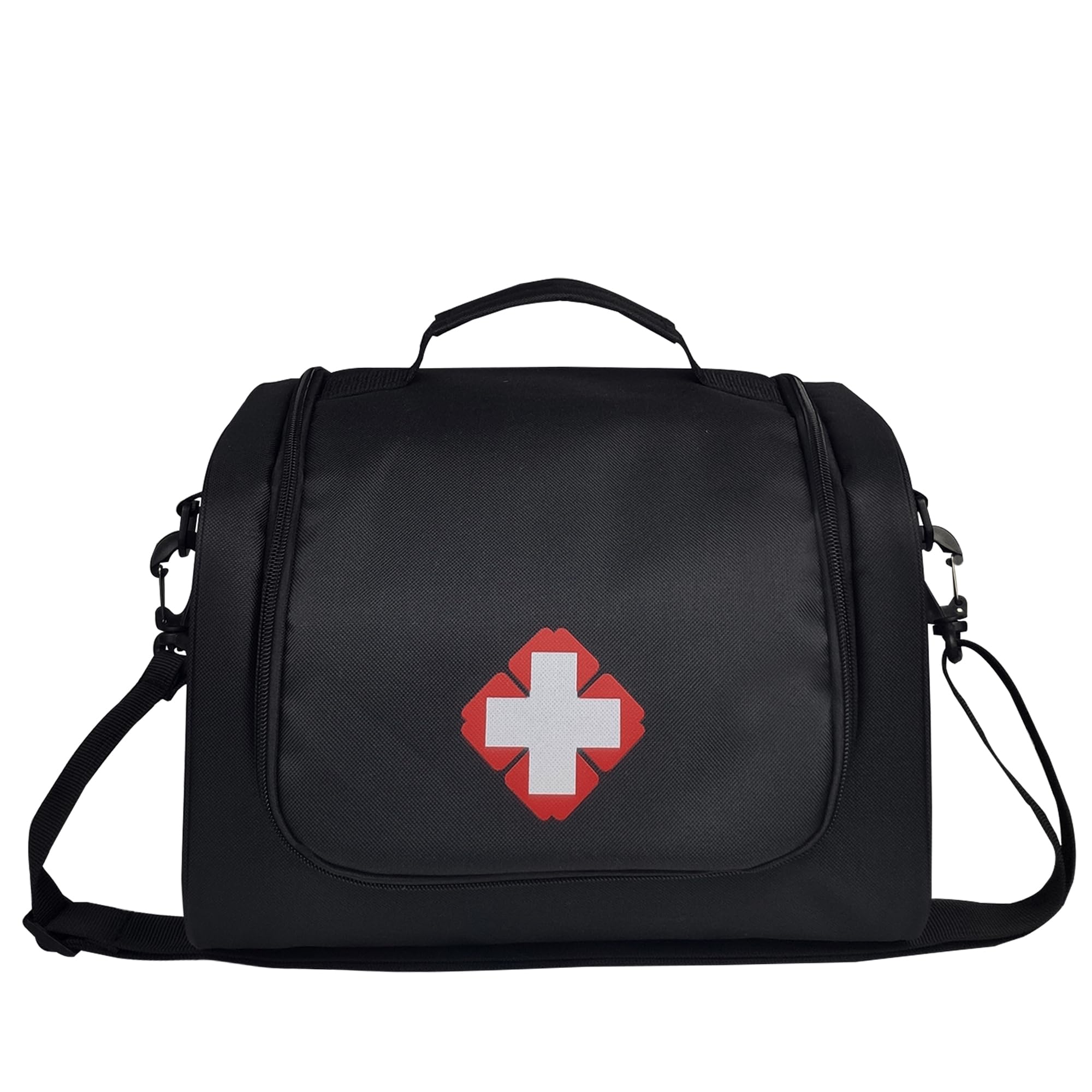 First Responder Bolsa vacía portátil de primeros auxilios para perros, kit de supervivencia de gran capacidad, bolsa médica de traumatismo de emergencia para EMT, cuidado de mascotas