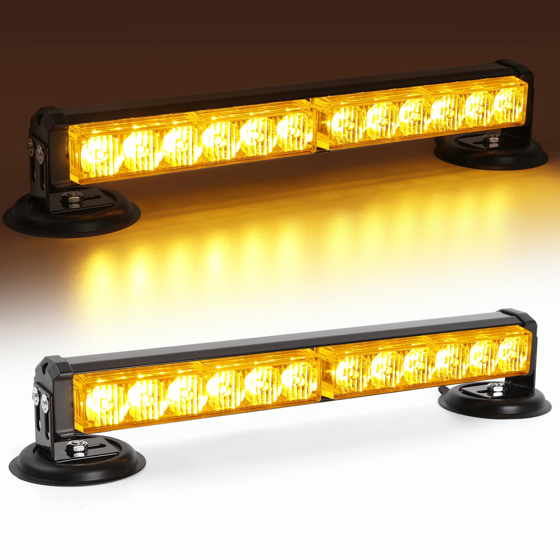 Amazon.com: LE-JX Amber Battery Wireless Emergency Lights Bar for