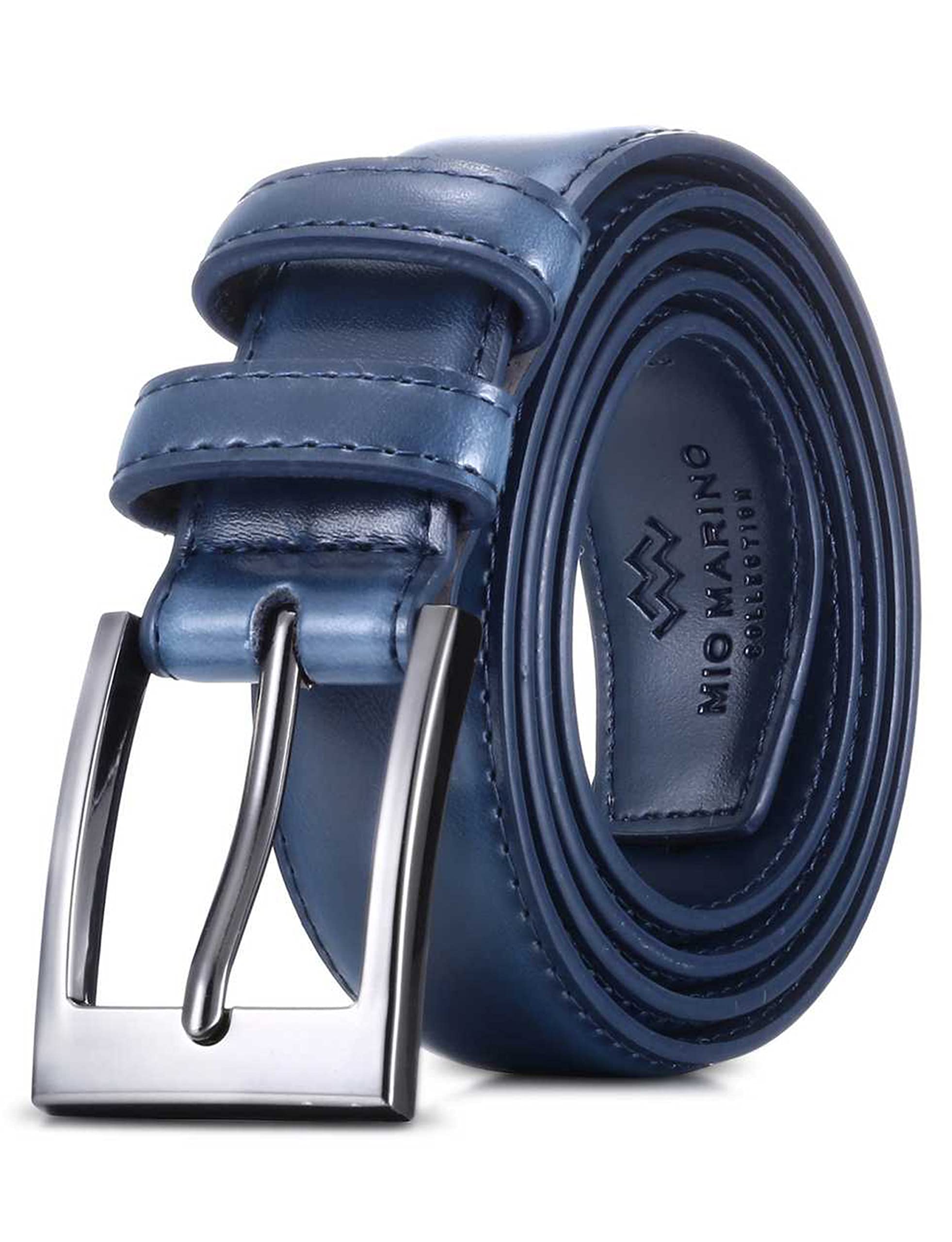 Marino’s Premium Belt Men, Genuine Leather Dress Belt for Men, Casual Mens Belt in Gift Box