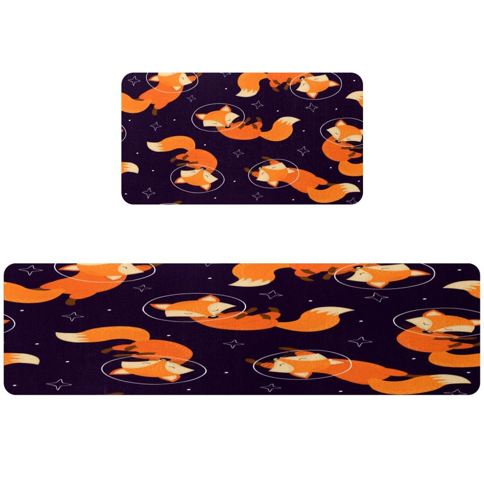 Tapete de cocina de 2 piezas alfombra antideslizante lavable y absorbente VAPOKF