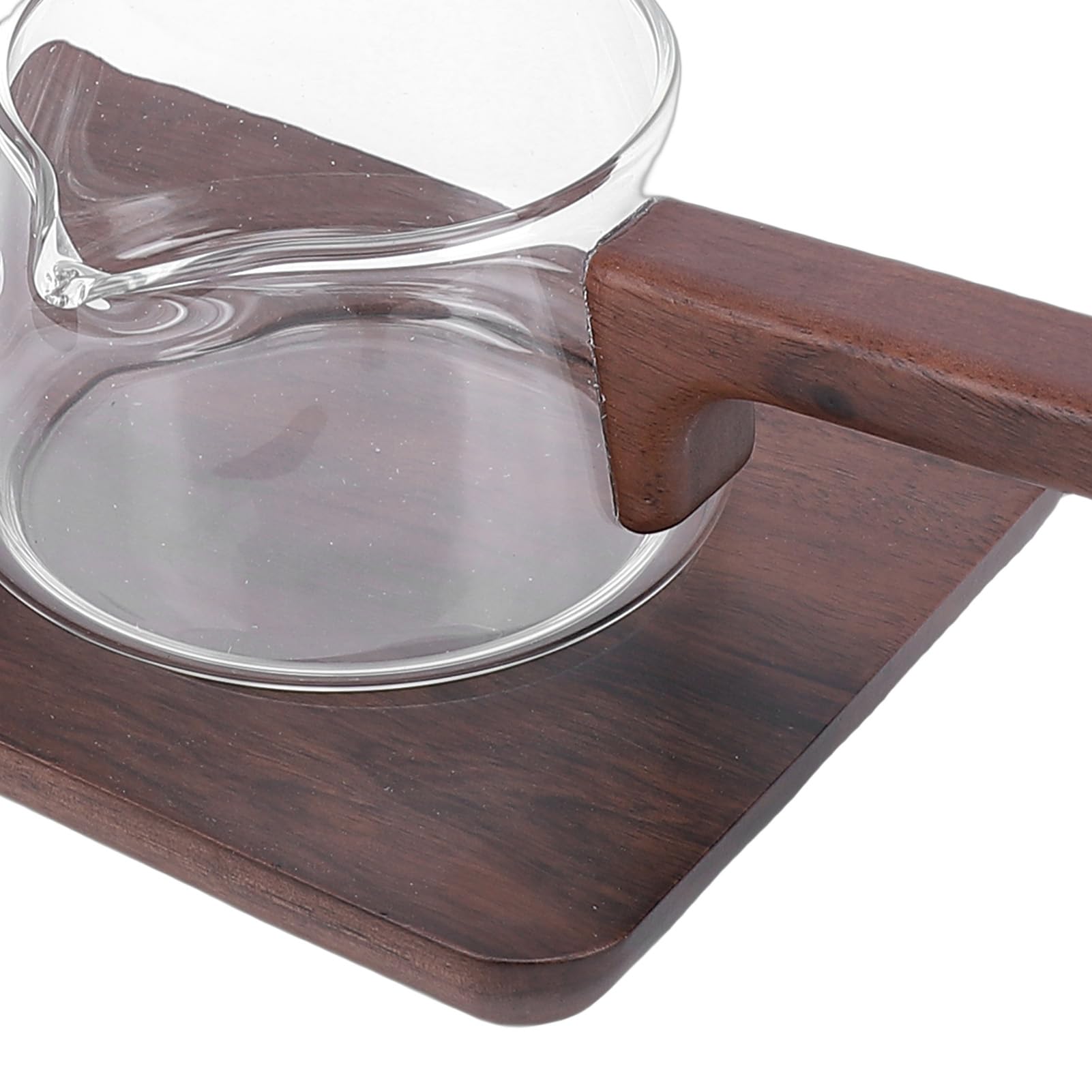 Omabeta Magnetisches Glas-Teekannen-Set, Klare Teekanne mit Hoher