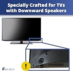 TV Speaker Passive Amplifier Set: Redirect Home Theater Sound Toward You, Not The Floor Without a Costly Soundbar. Improve Sound Clarity. Great Gift Idea for Mom, Dad, Audiophiles and Seniors