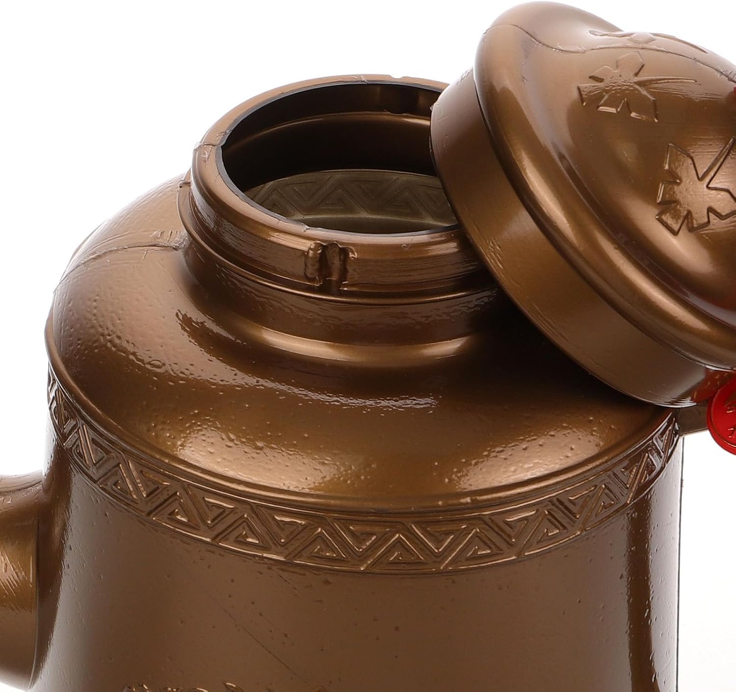 L Plastic Juice Pitcher with Lid and Long Pouring Spout