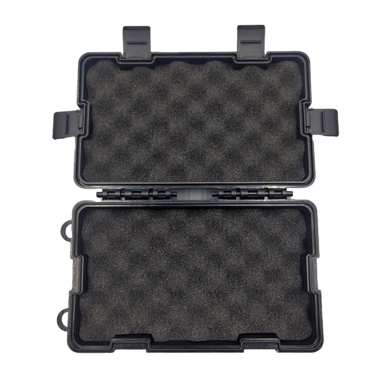 Caja magnética para debajo del coche, soporte para llaves para debajo del coche, caja portátil con acolchado, ocultador de llaves ligero para ocultar una llave en el exterior