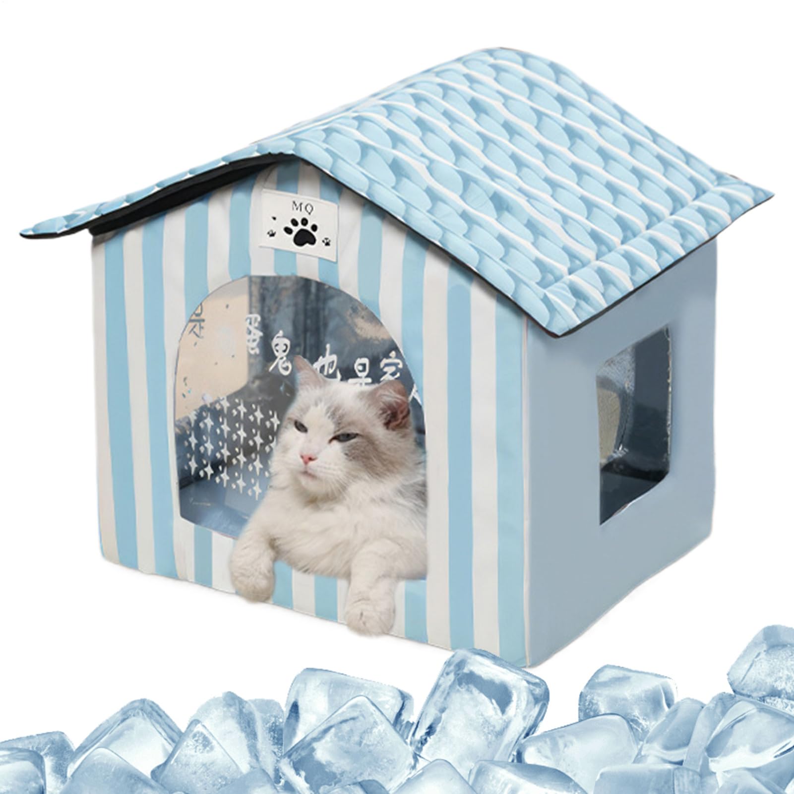 Casa Rinfrescante Per Cane Letto Isolato Per Gatto Esterno Con