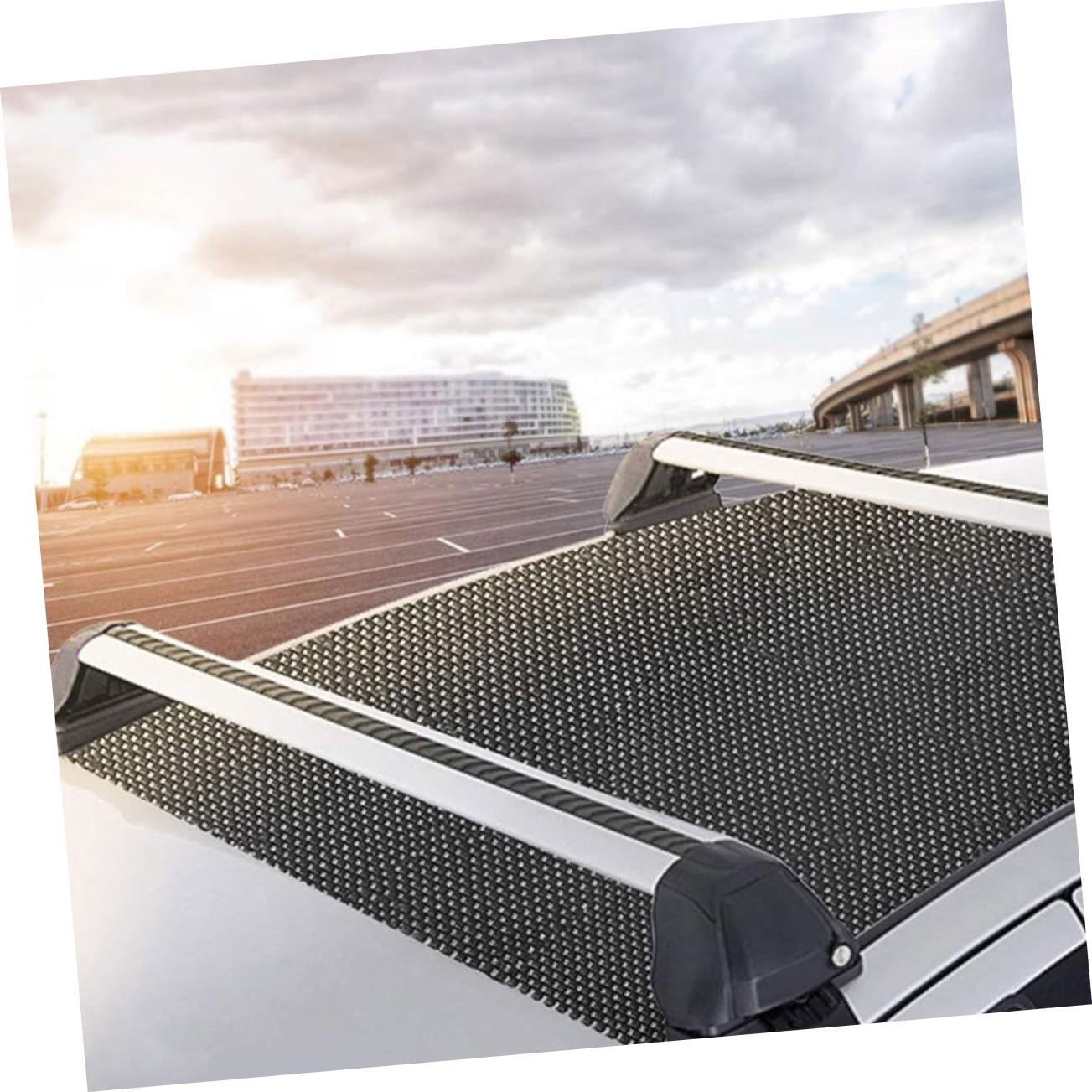 2pièces Tapis Antidérapant pour Voiture Protection De Sol pour Véhicule Tapis De Toit pour Les Modèles