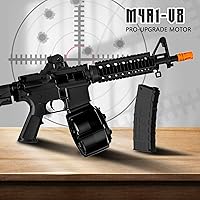 Vista 6 de Juguete eléctrico de gel, manual y automático, incluye tambor y gafas con 120 pies para juego de equipo al aire libre, a partir de 14 años