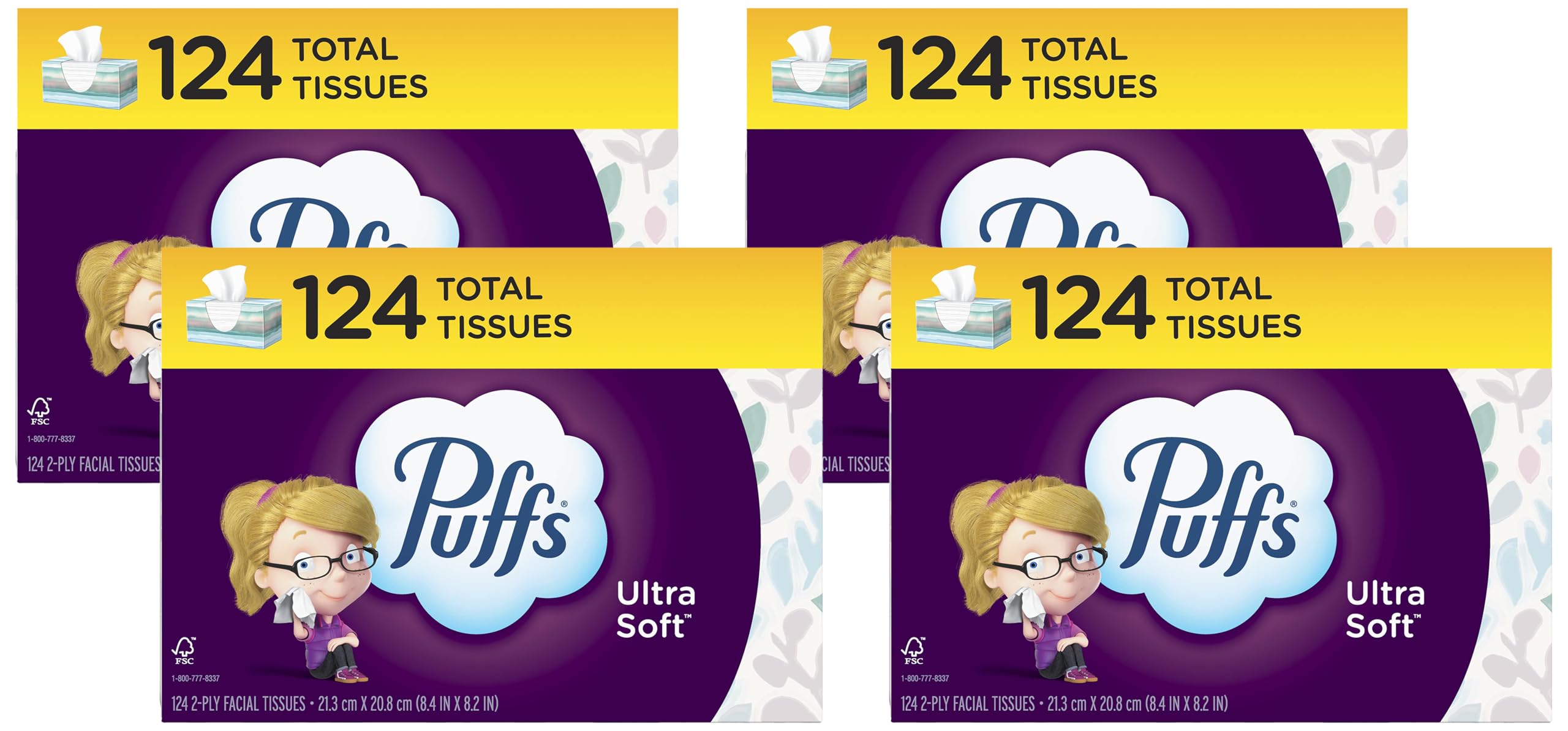 Amazon.com: Puffs Ultra Soft Facial Tissues, 1 Family Size Box