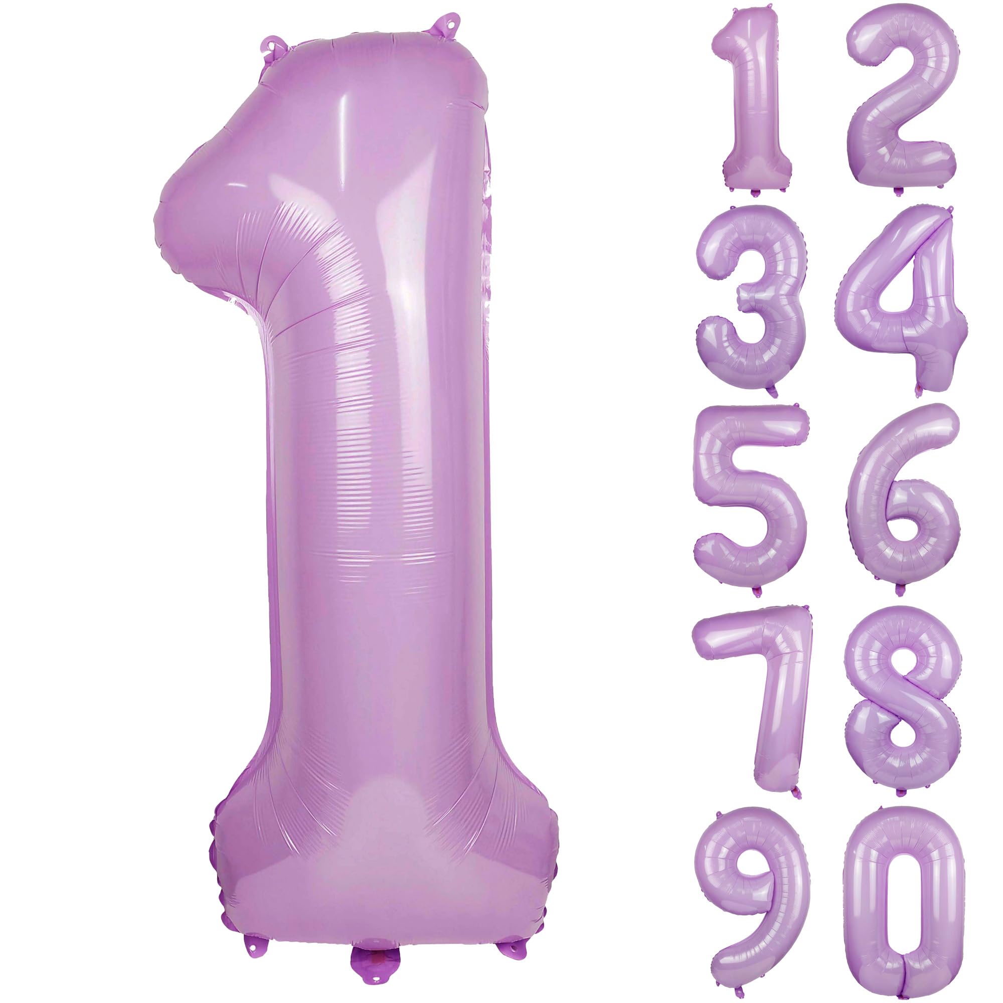 40" Macaron purple Number Balloons Helium Foil Mylar Balloon Birthday Party banquet Decoration 1