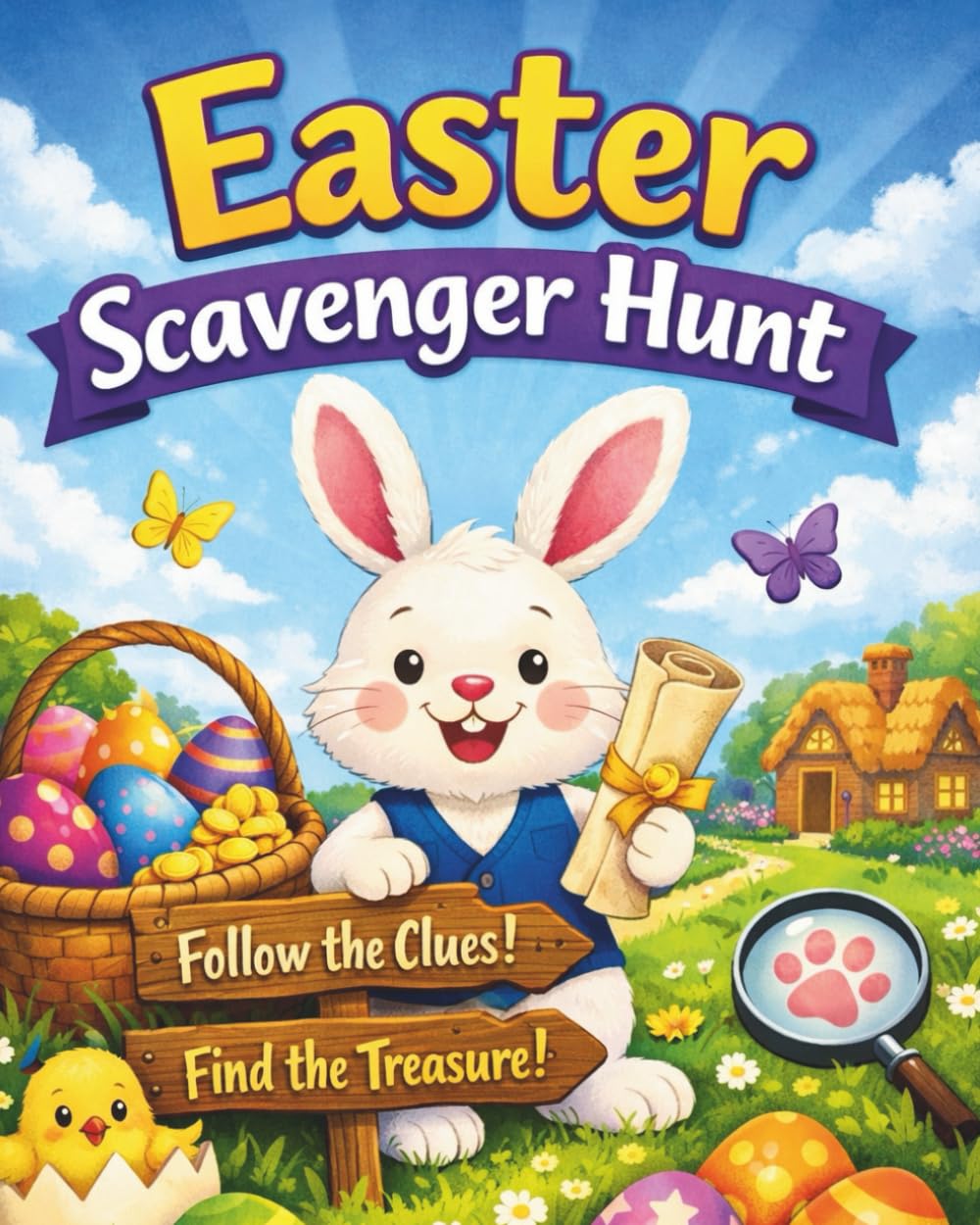 Easter Scavenger Hunt Clues for Kids: Easy, Medium & Hard Clues for a Magical Easter Egg Hunt (Ages 3–10)