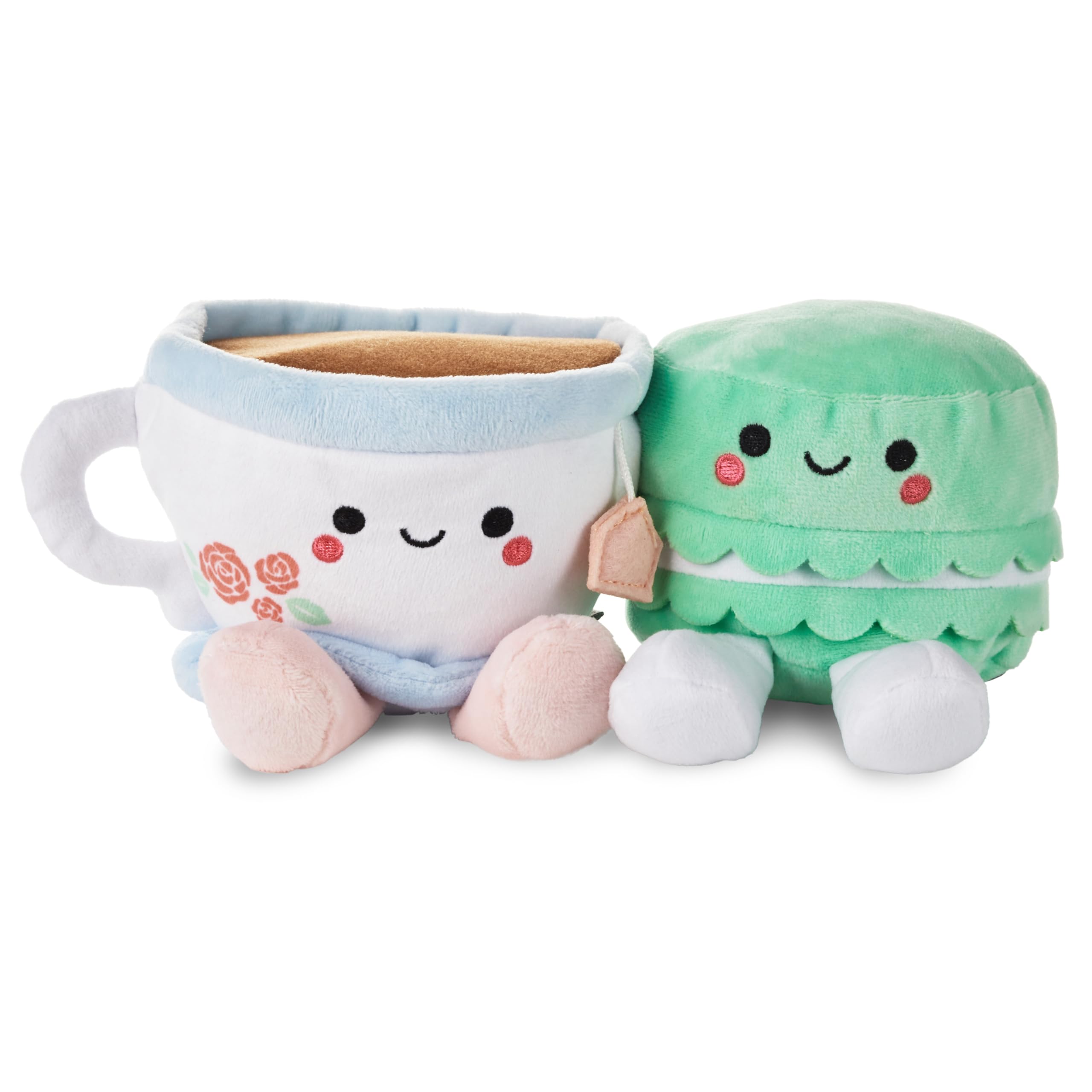 Hallmark - Better Together Tea & Macaron Magnetic Plush Pair