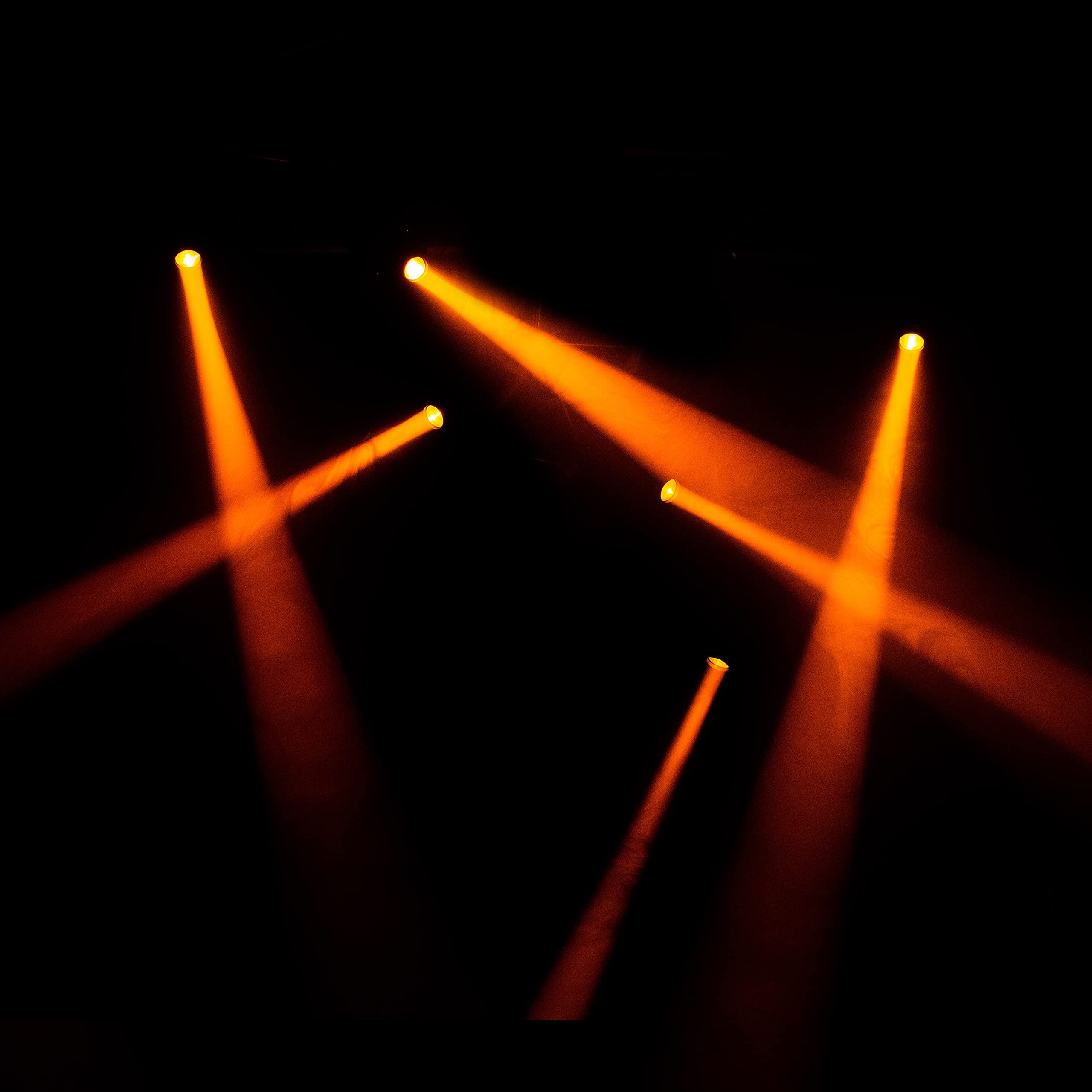BoomToneDJ Maxi Spot 60 LED RGB 60W Spotlight Disco DJ Éclairage de Scène DMX Spots Reconnaissance Automatique Musique Lumière 7 Gobos Shake Stroboscope pour Bar Club Mariage