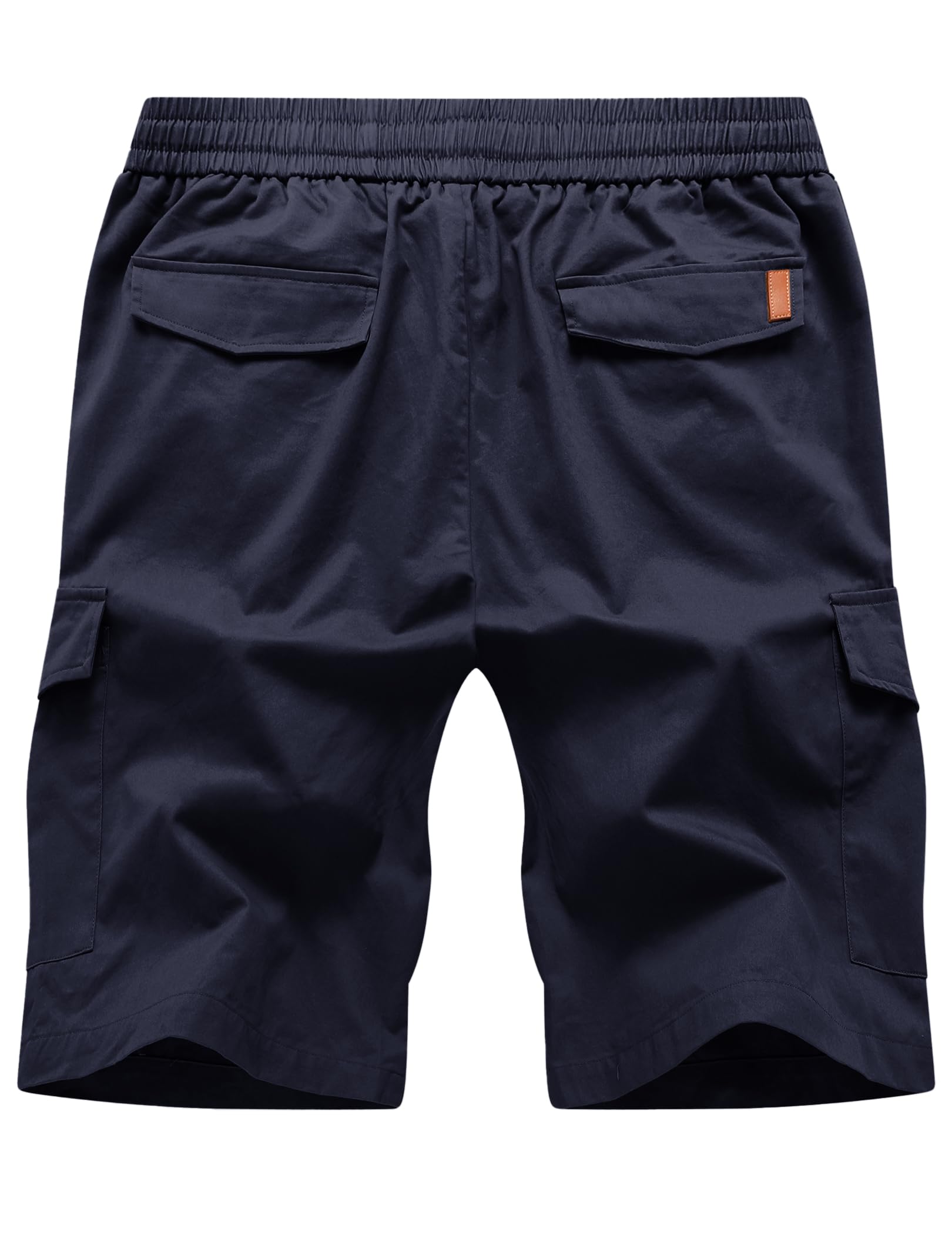 TARAINYA Short Homme Coton Short Chino Homme Léger avec Taille à Cordon et 6 Poches