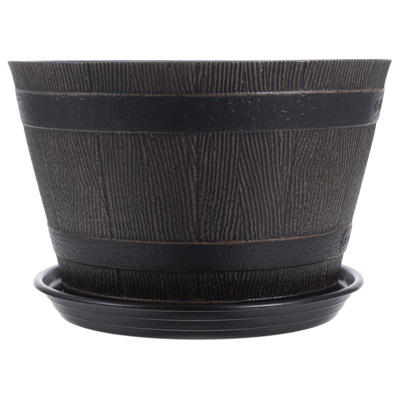 Pot de fleurs de caractere planteur renforce design retro premium